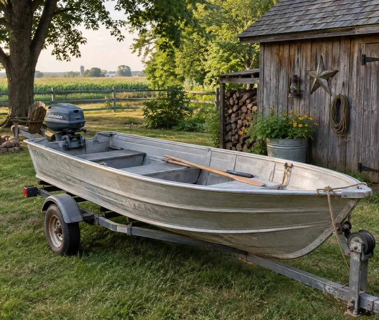 The Boat In The Backyard