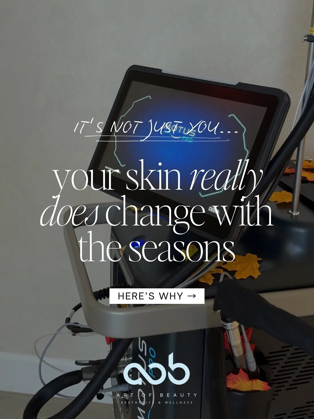🍂 Hello, Fall! Cooler temperatures and changing weather can dry out your skin, cause sensitivity, and trigger breakouts. Don&rsquo;t let the season take a toll come see us for a customized treatment to keep your skin glowing all season long! ✨

📅 B