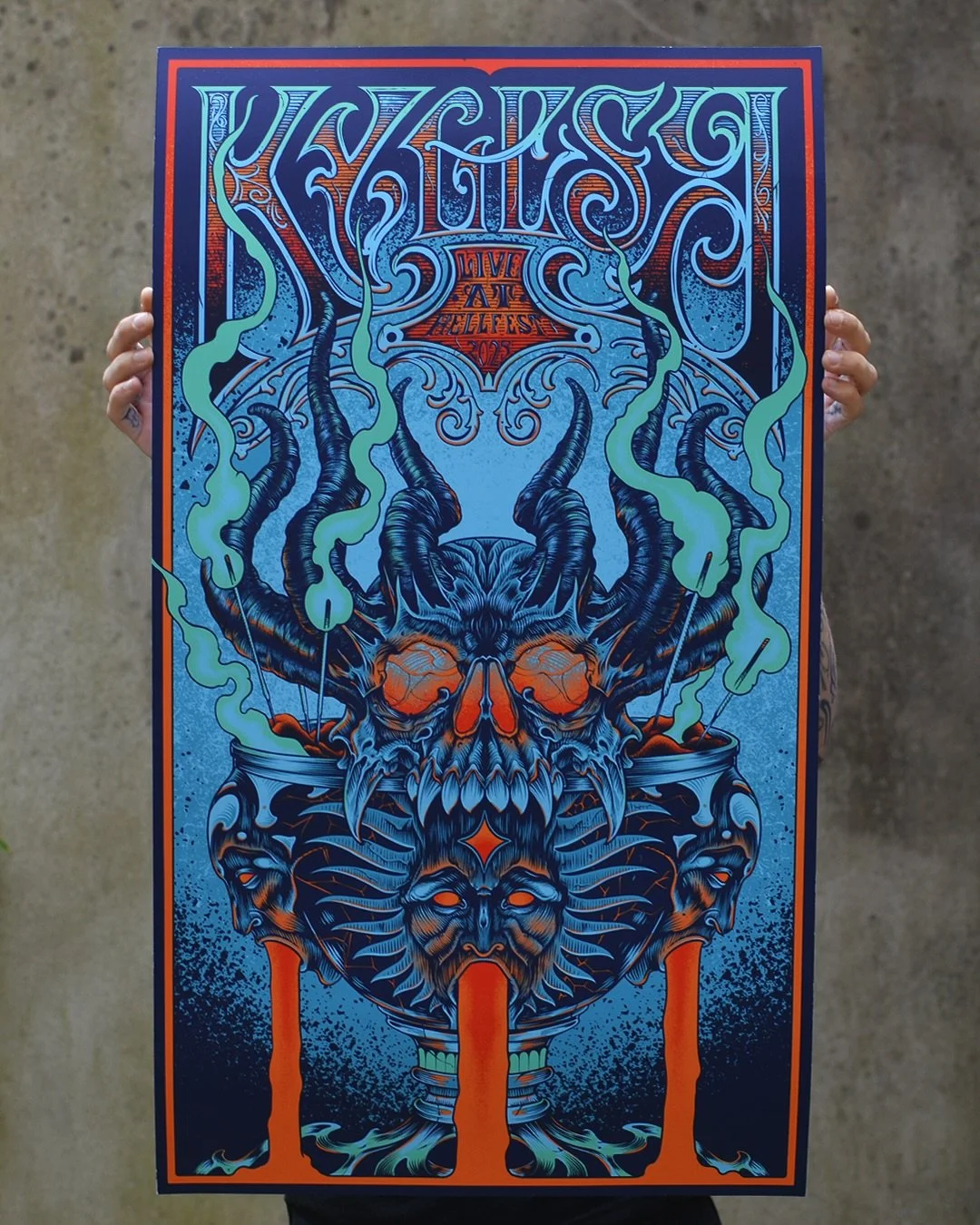 Kylesa &bull; Hellfest 2025
80x45 6 couleurs sur papier Free Vellum White

Collaboration avec l&rsquo; @atelierdugrandchic 🫶

Disponible ce soir sur mon big cartel 🐵 (lien en bio)

&mdash;&mdash;&mdash;&mdash;&mdash;&mdash;&mdash;&mdash;&mdash;&mda