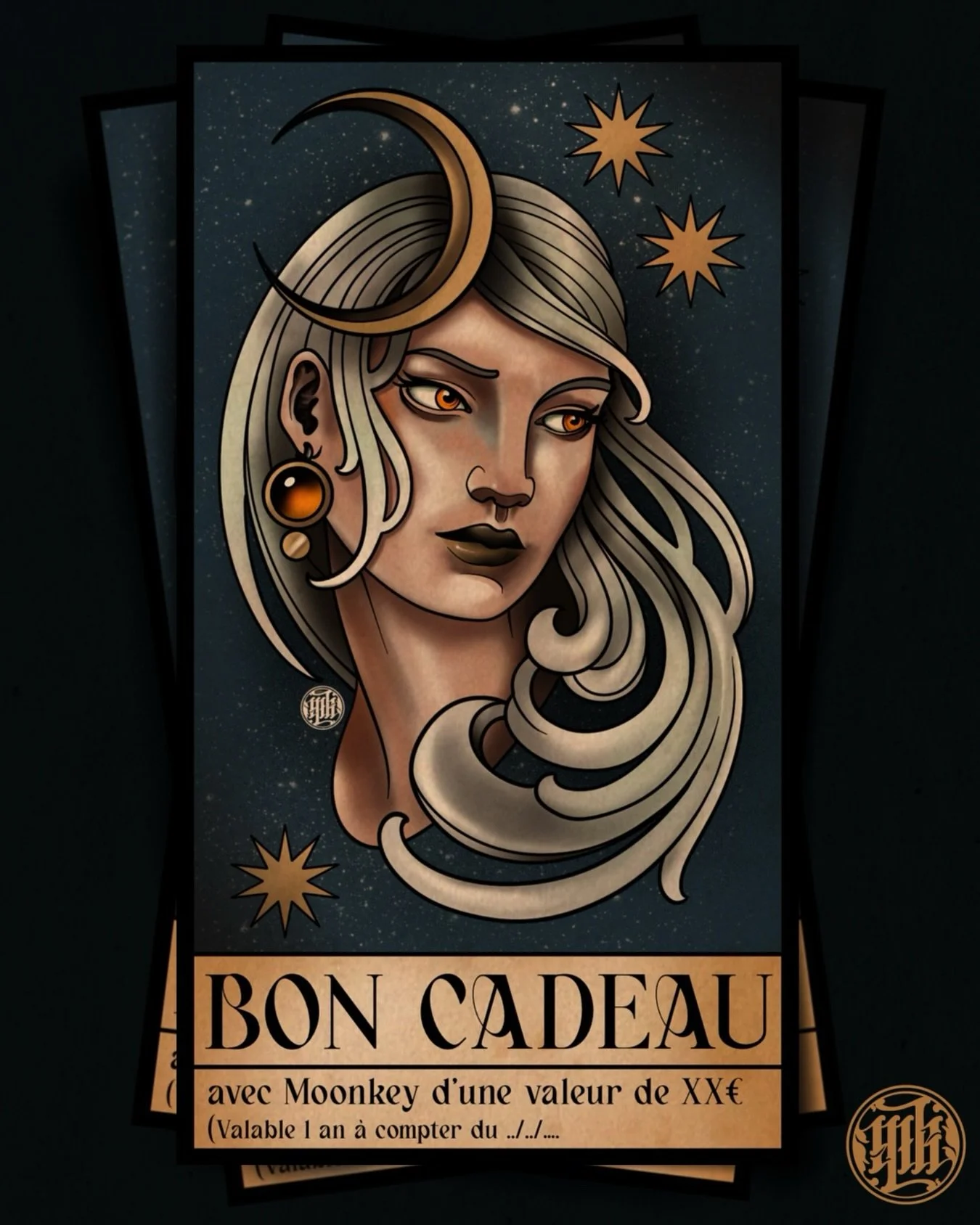 ✨ Les bons cadeaux sont disponibles 🌝

✉️ Commande par MP ou contact@moonkey.fr 🎁

Envoi en digital pr&ecirc;t &agrave; imprimer possible pour &eacute;viter l&rsquo;angoisse de la poste 😅

🐒 Booking ouvert pour janvier, f&eacute;vrier et mars 202