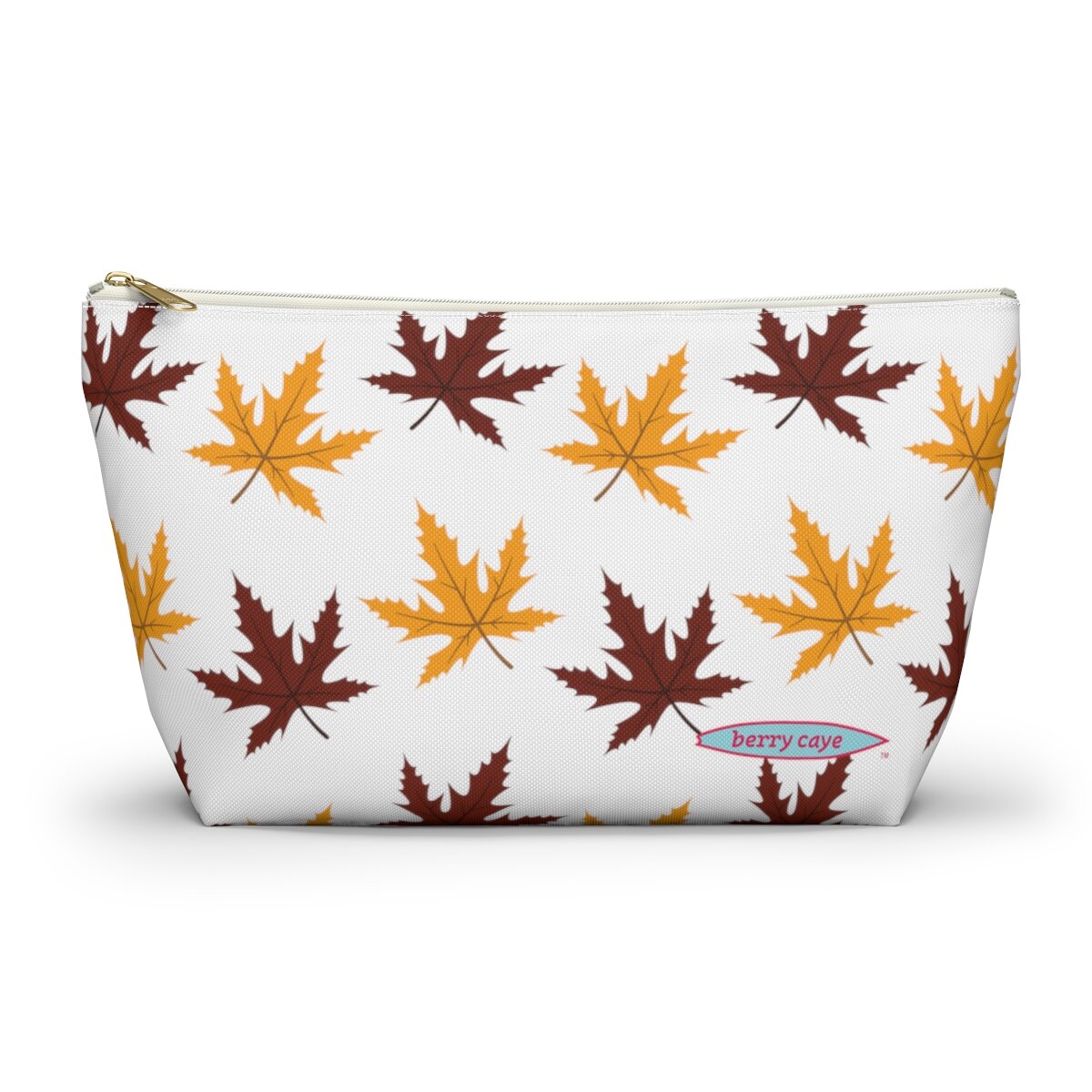 Berry Caye™ Maple Leaves Toiletry Travel Bag: Stylish and durable, great for for all your essentials