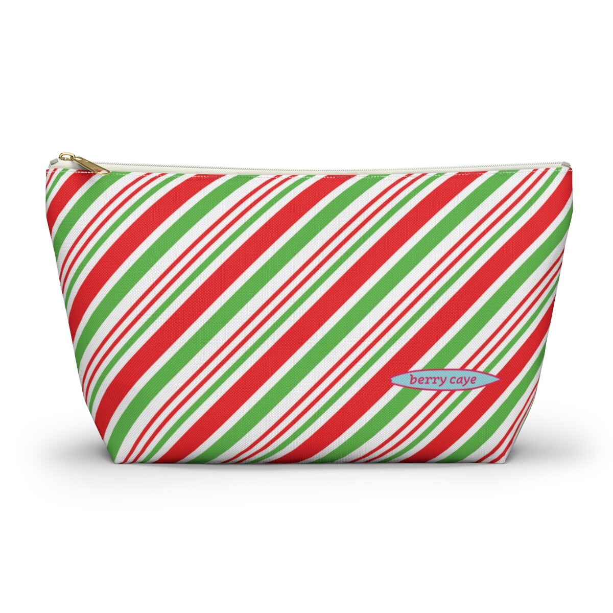 Toiletry Travel Bag - Candy Cane Stripes