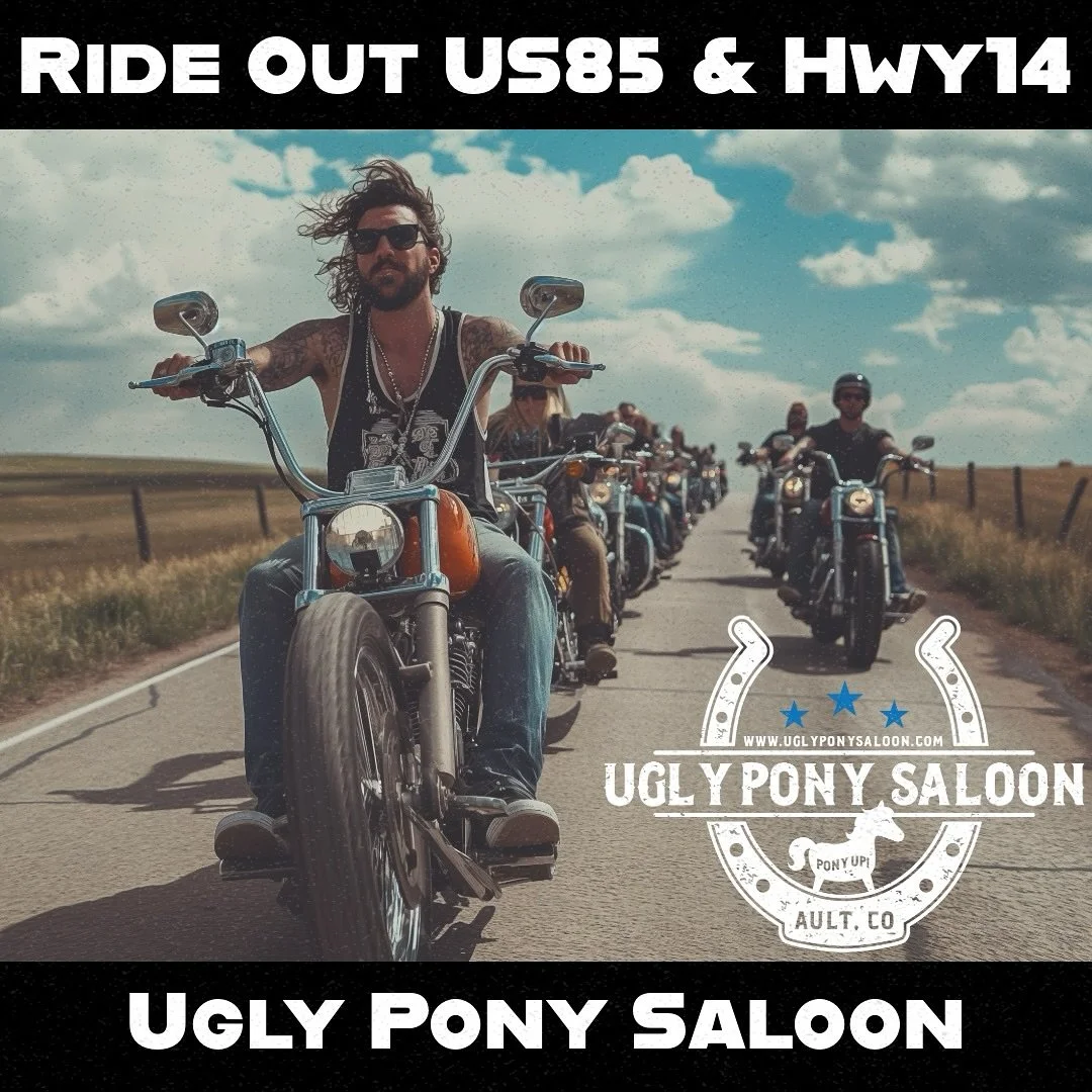 Head out on the highway to the @uglyponysaloon in Ault #PonyUp
