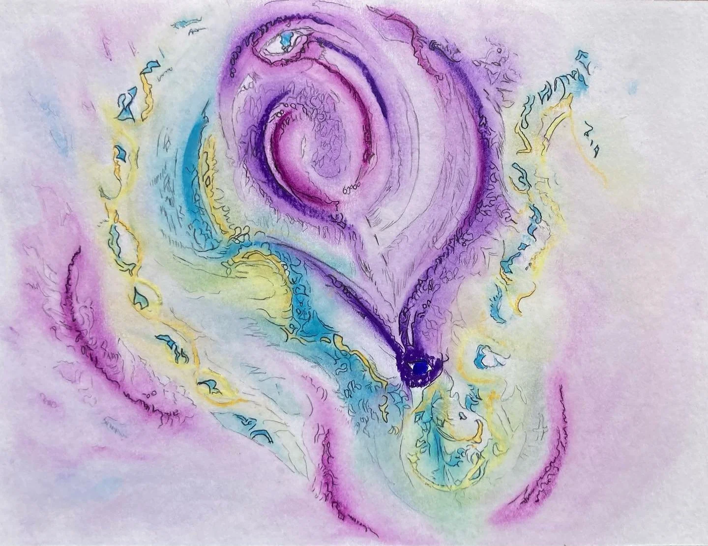 A little uplifting doodle for mom!