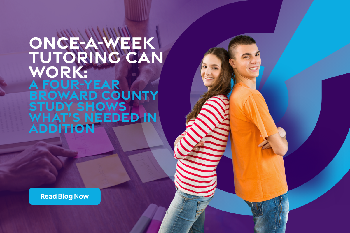 Once-a-Week Tutoring Can Work: A Four-Year Broward County Study Shows What’s Needed in Addition