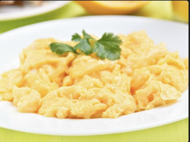 Cheesy Scrambled Eggs