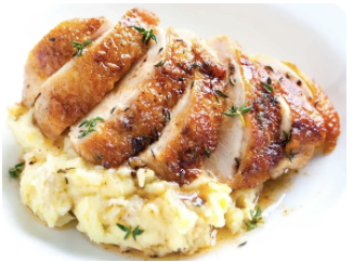 Chicken and Mashed Potatoes
