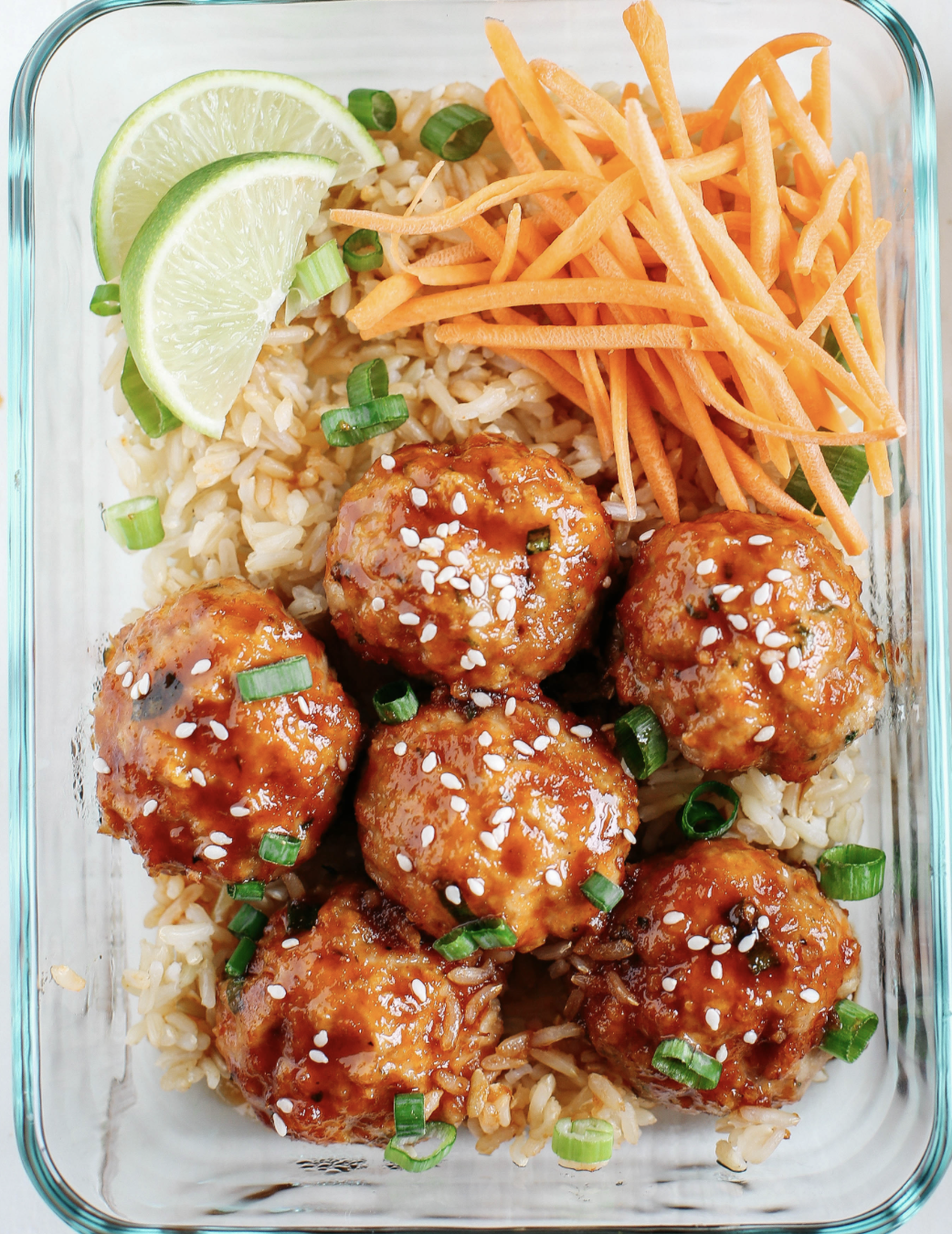 Honey Sriracha Glazed Meatballs (FF)