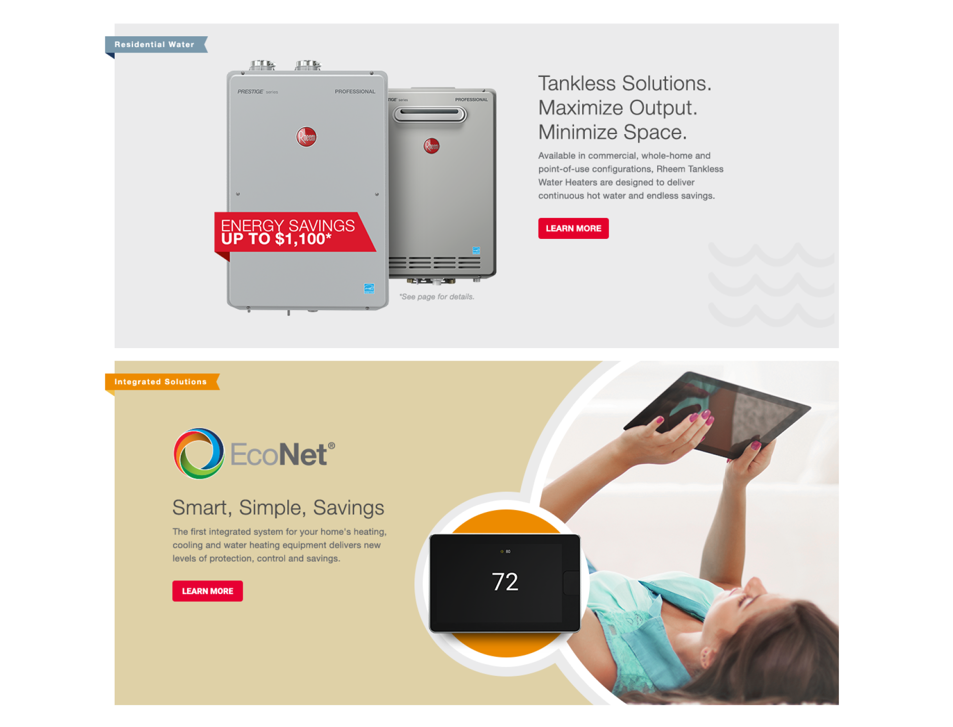 Design System - Large Promo Tiles