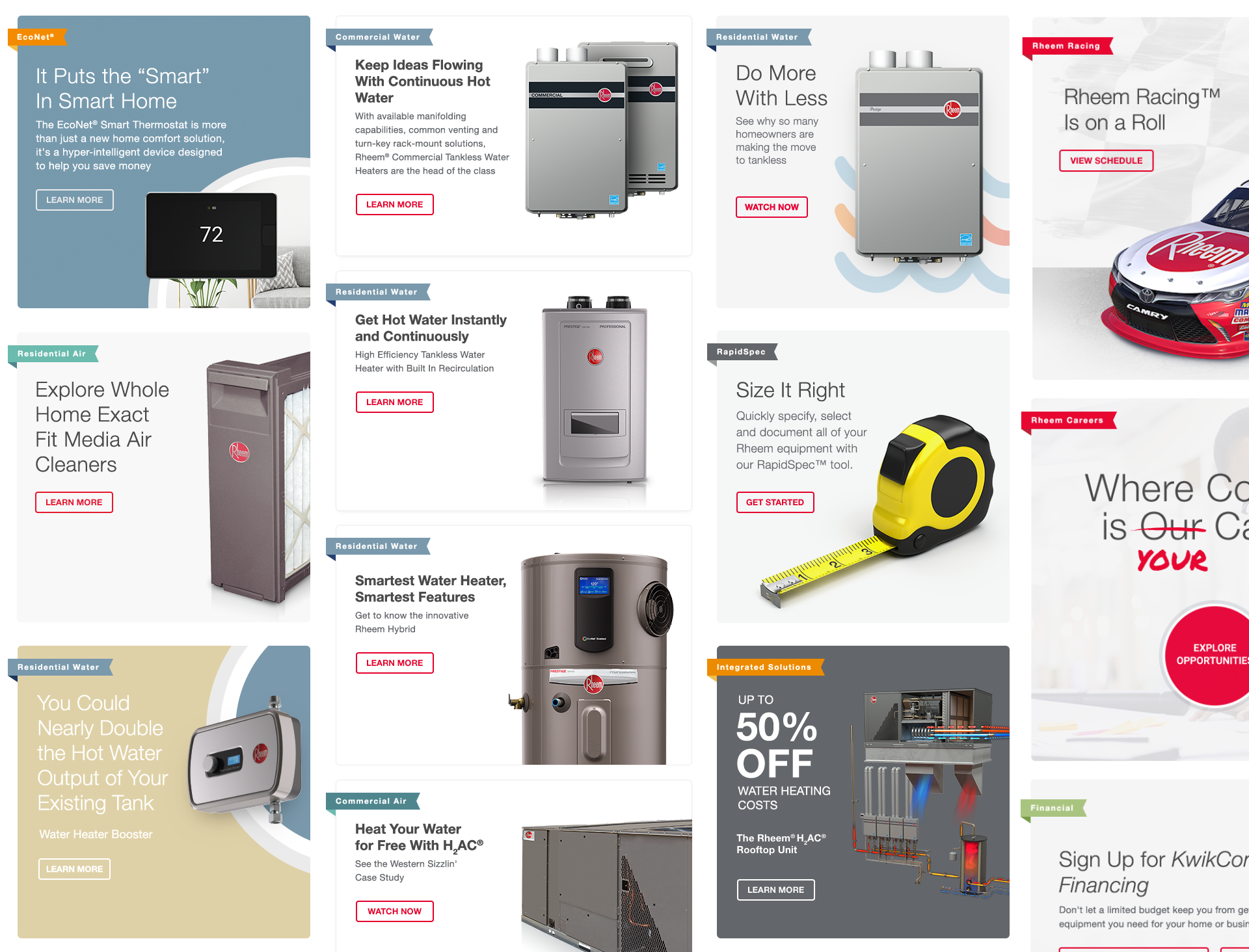 Design System - Small Promo Tiles