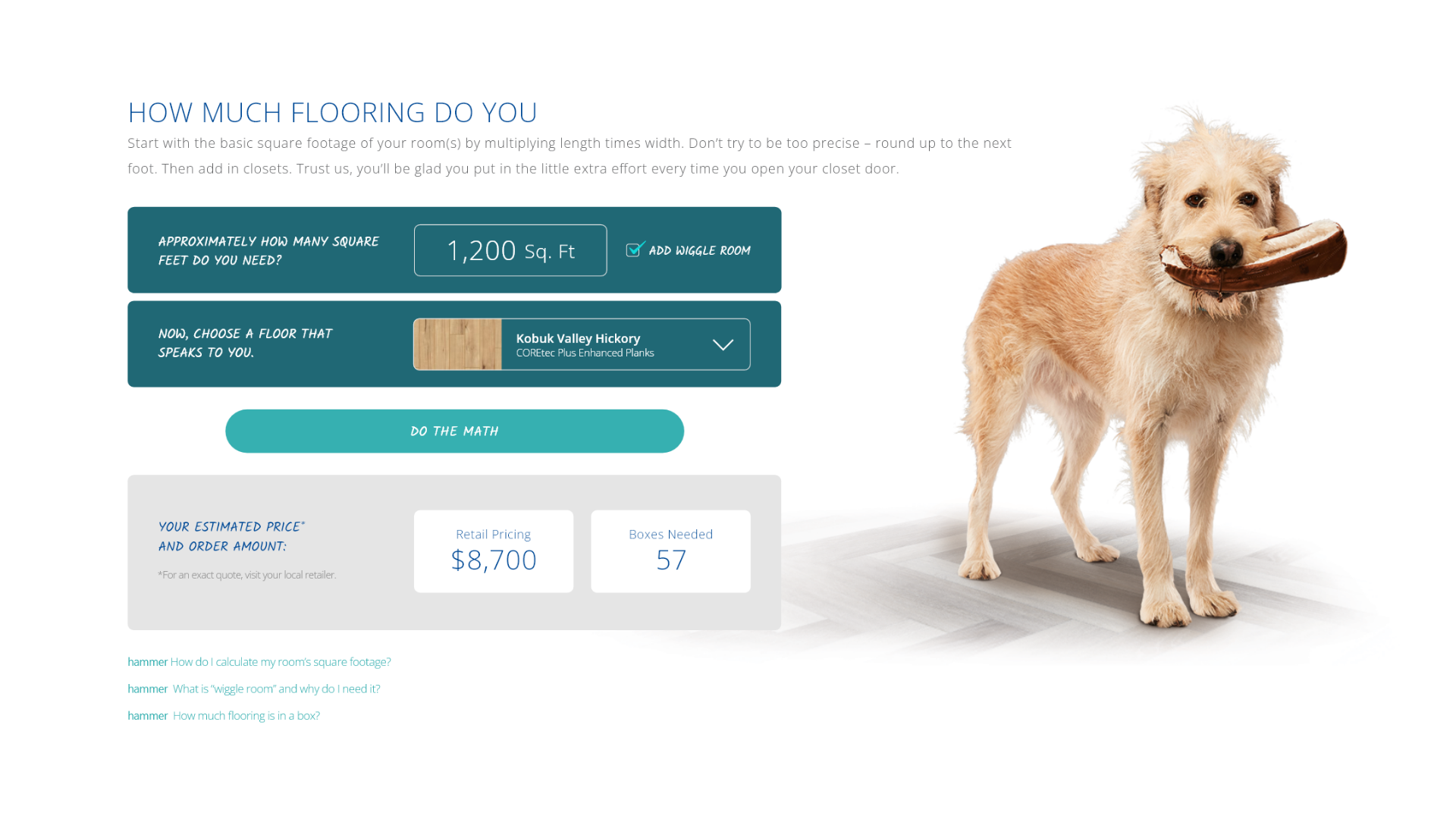 Branded Product Calculator