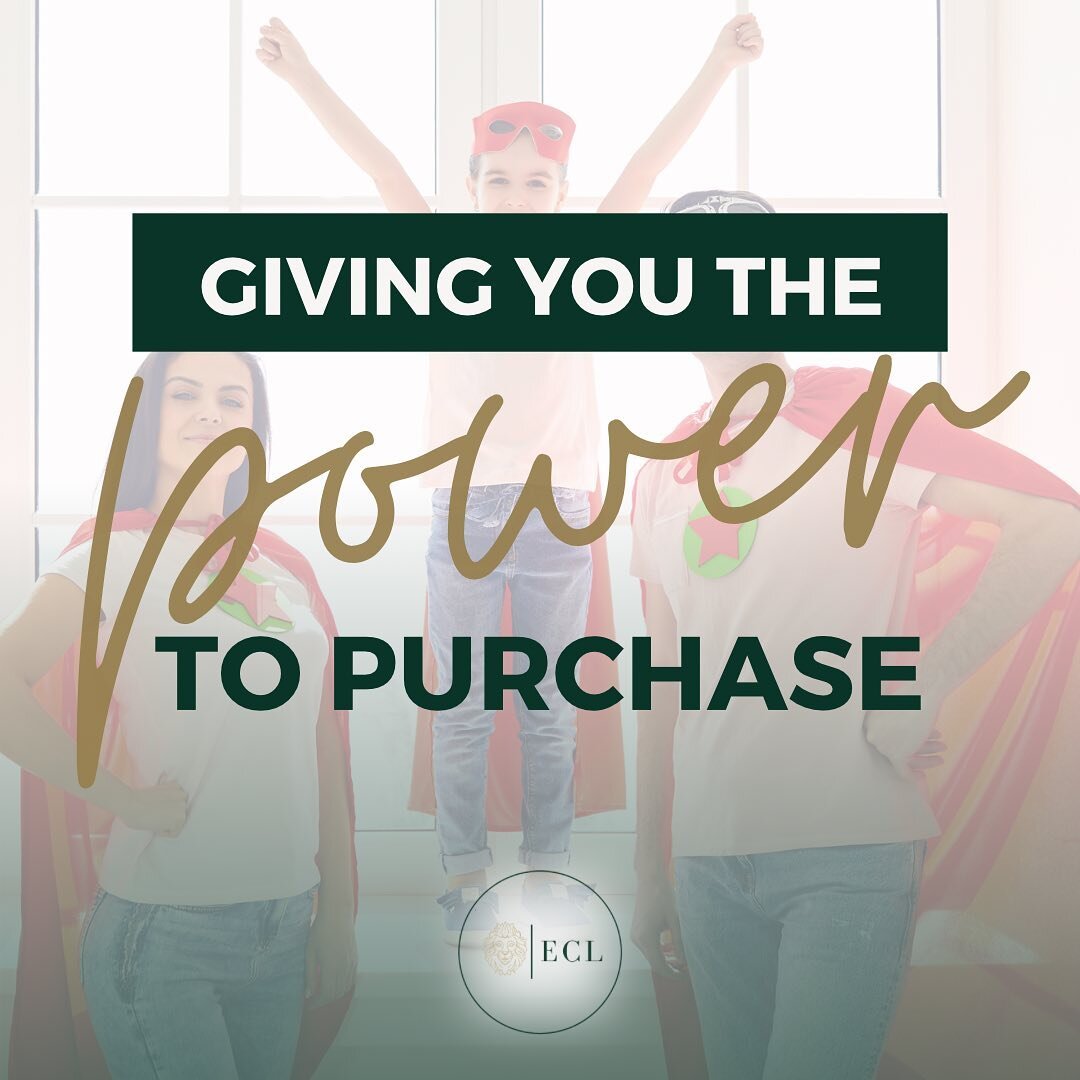 Do YOU know your Purchase Power? ⁣
⁣
It&rsquo;s ok, if you don&rsquo;t! We got your back! ⁣
⁣
DM &ldquo;Purchase Power🏡💰&rdquo; to find out! 
⁣
&bull;⁣
⁣
&bull;⁣
⁣
&bull;⁣
⁣
#ECL#ExclusiveCapitalLending #Mortgage #MortgageBroker #Homeowner #Credit 