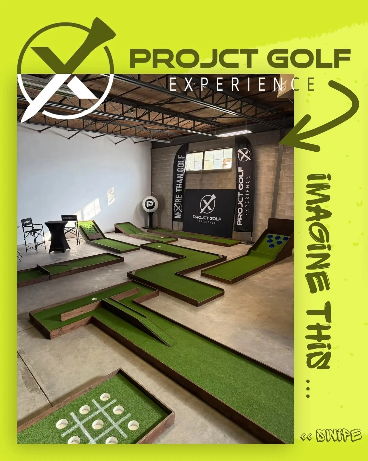 We are transforming Ford Hall at @rogersplace into a 9-hole Mini Golf Experience like no other, hosted by our friends at @pgx.yeg, the creative minds behind some of Edmonton&rsquo;s coolest pop-up golf events.

🔗 Link in Bio 🔗
📆&nbsp;November 27, 