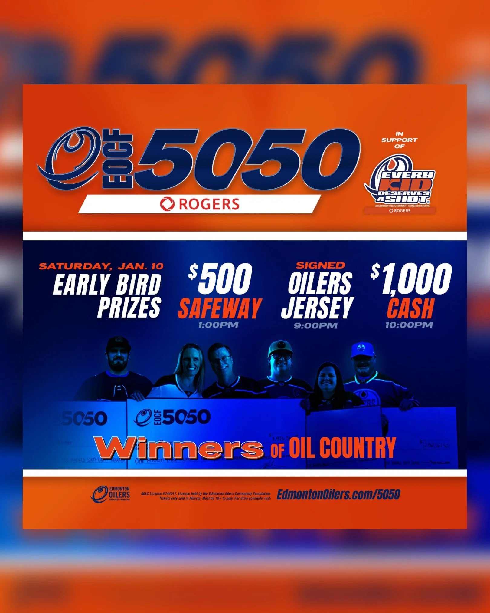 It&rsquo;s Hockey Night in Canada #LetsGoOilers 🎉 

During tonights game, and until the end of March, every $25 donation enters you for  a chance to meet the Oilers, with all donations being matched by the @oil_foundation &mdash; doubling your impac