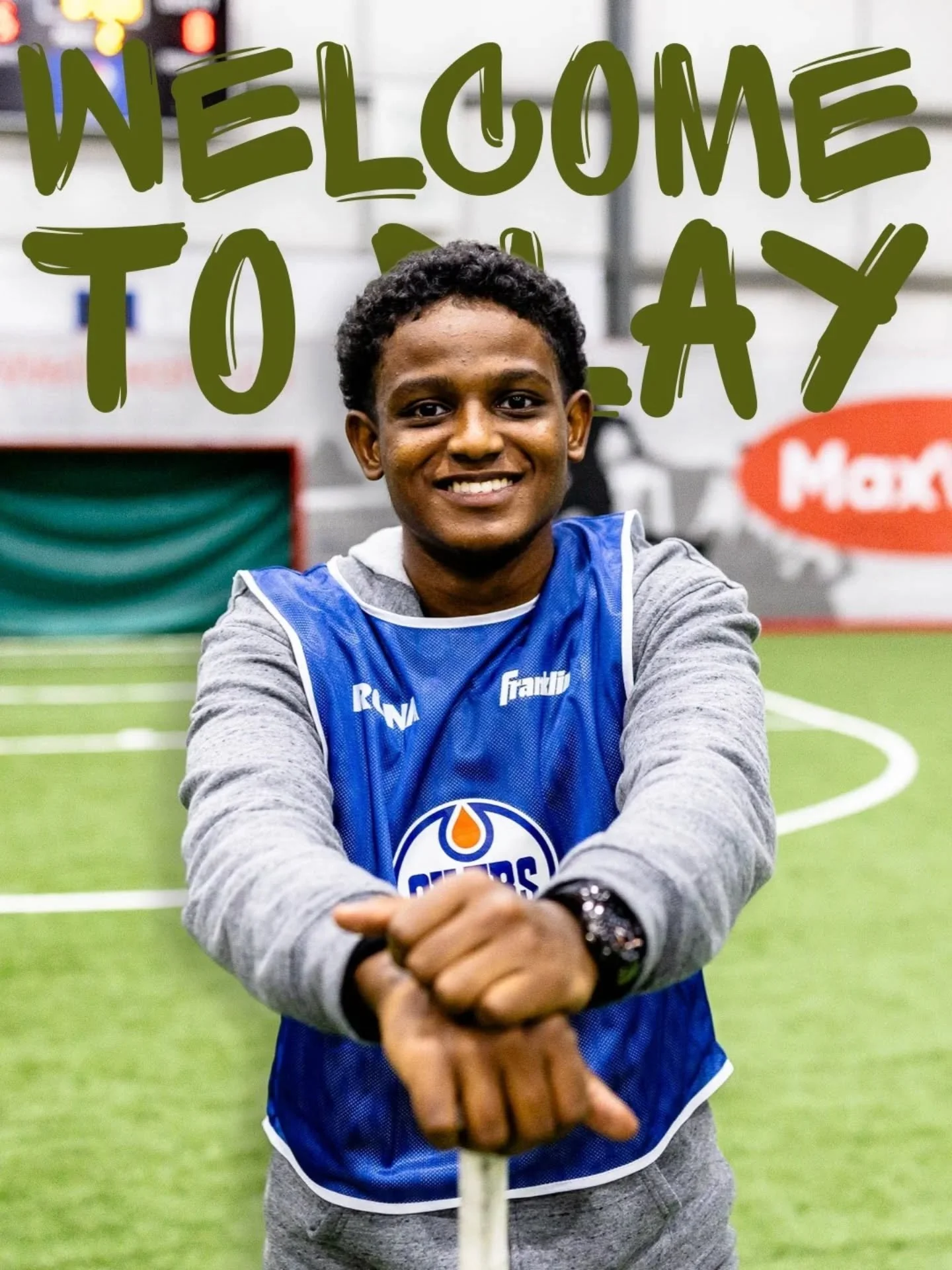 Imagine seeing hockey for the first time, in your first week in Canada, in the middle of the winter, coming from a desert climate 👀

Some of our favourite moments at Free Play for Kids come when our Welcome to Play program powered by the @youralbert