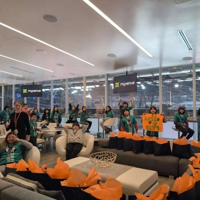 Oilers Game Day Magic for Ermineskin! 🍫🏒