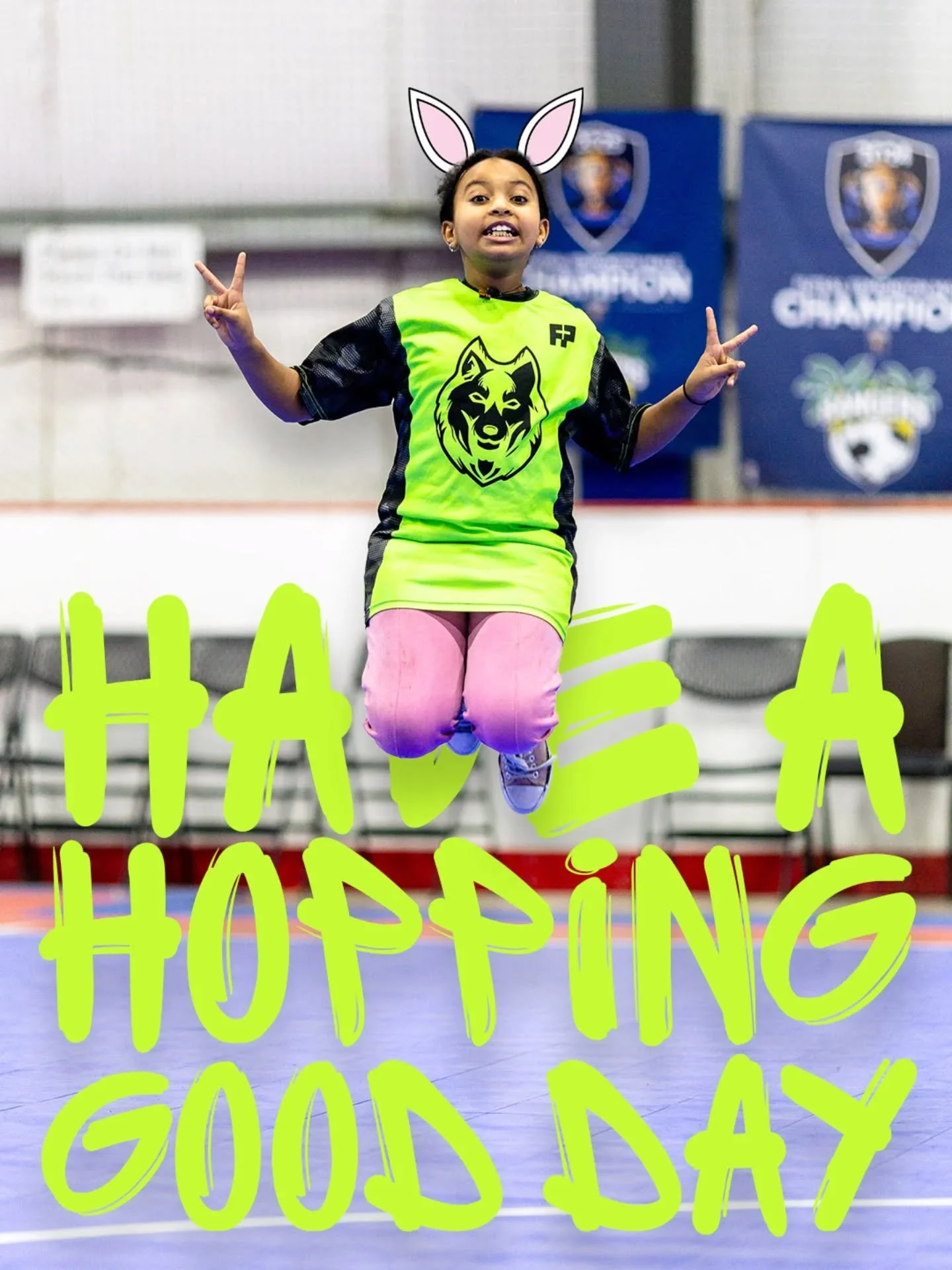 No programming for Easter Monday, but it is also International Day of Sport for Development and Peace. So we wanted to wish everyone a hopping good, sporty day! ✌️

Our @wolves.athleticclub 13U Boys @the_eyba Basketball season jumps off tonight too! 