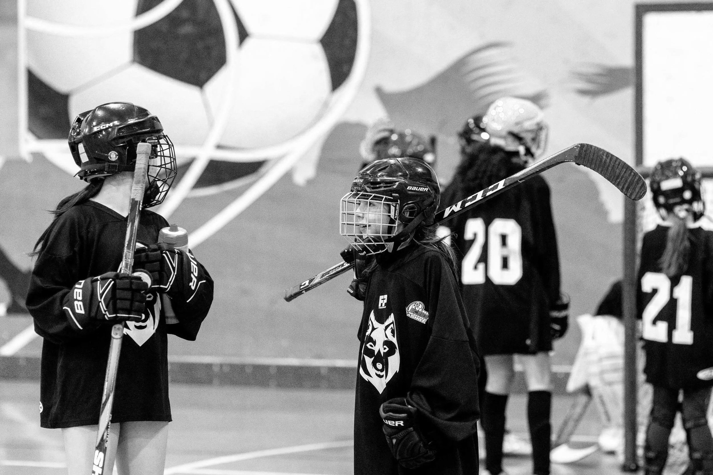 Meet the Wolves U11 Girls Ball Hockey Team