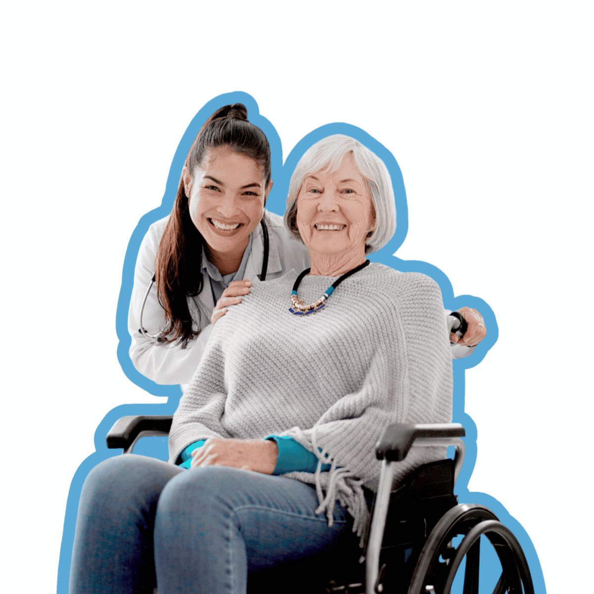 patient experience survey landing page hero gif