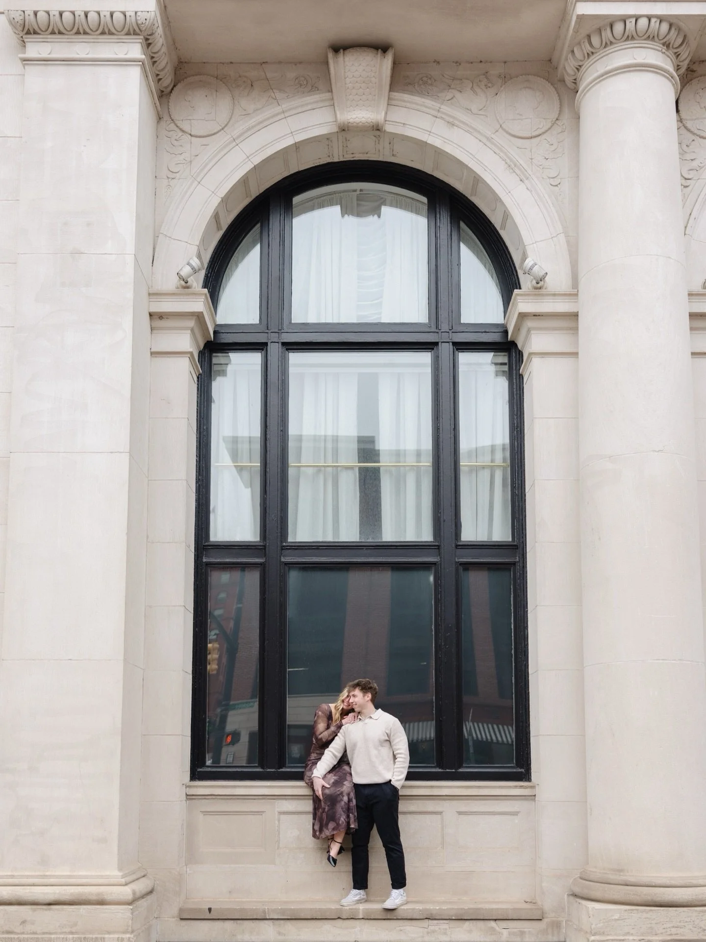 Jade &amp; Gaven💍🤍

J+G braved downtown GR on a chilly afternoon holding hand in hand&mdash;laughing through the chill, cheeks rosy, finding warmth in each other between every shot. Sometimes the cold doesn&rsquo;t take away from the moment&mdash;i