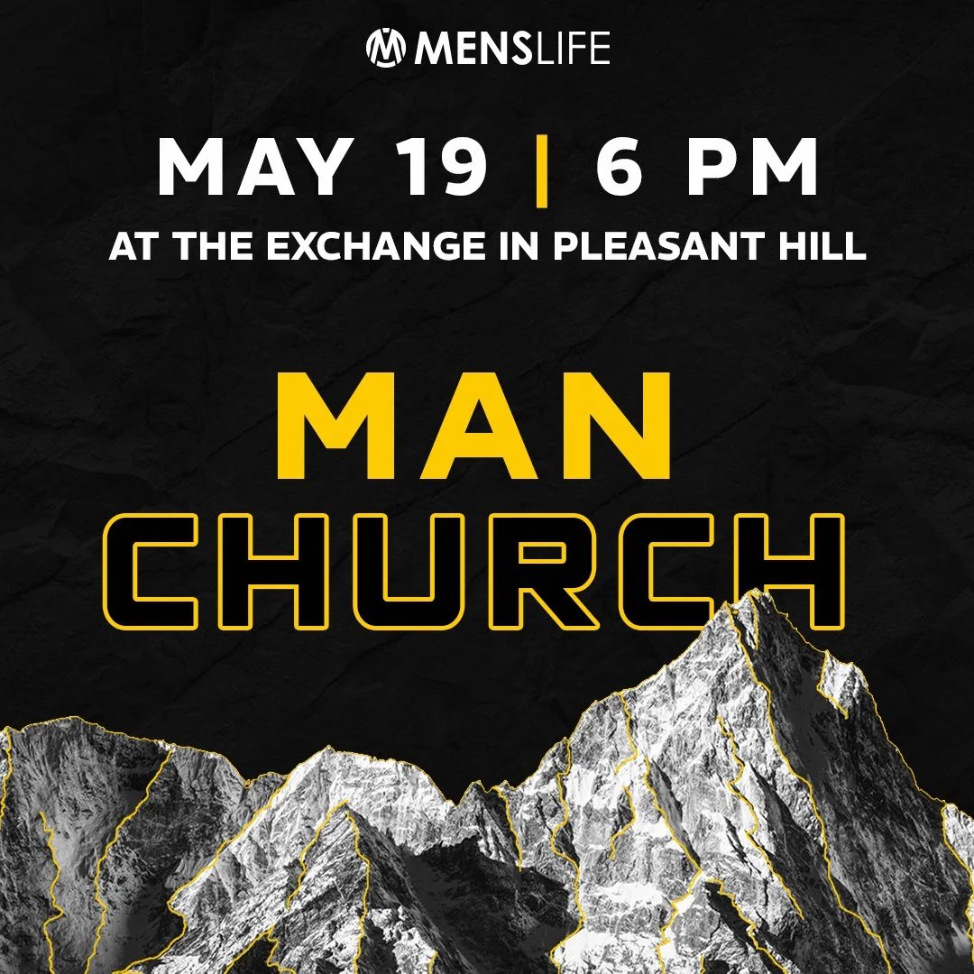 ManChurch May 19, 6 pm at The Exchange in Pleasant Hill