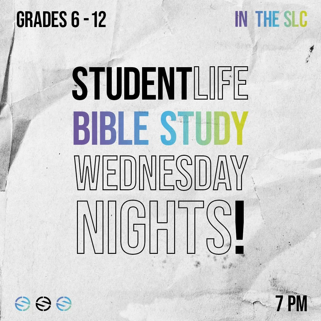 Student Life Bible Study Kick Off