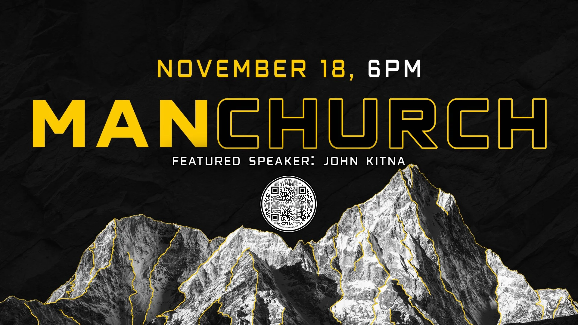 MensLife ManChurch November 18 at 6 pm with featured speaker jon kitna