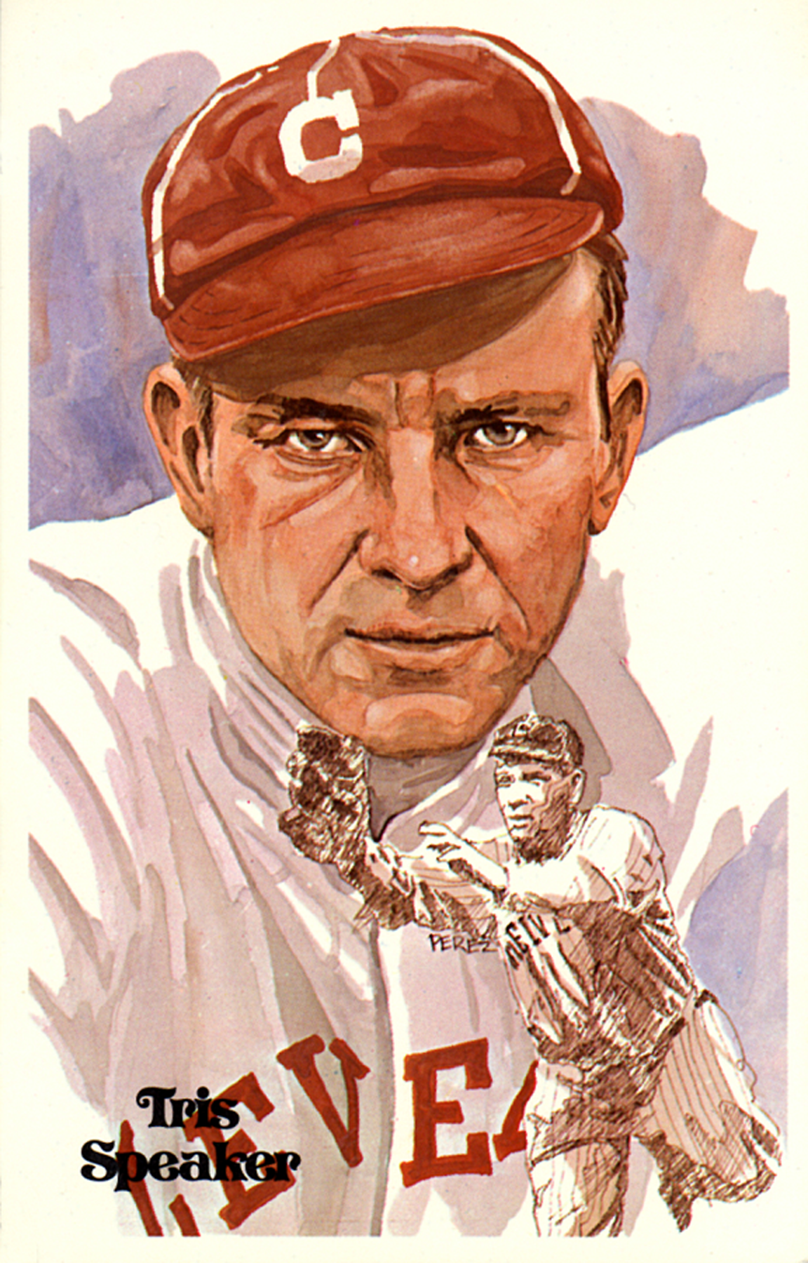 Hall of Fame Art Postcard