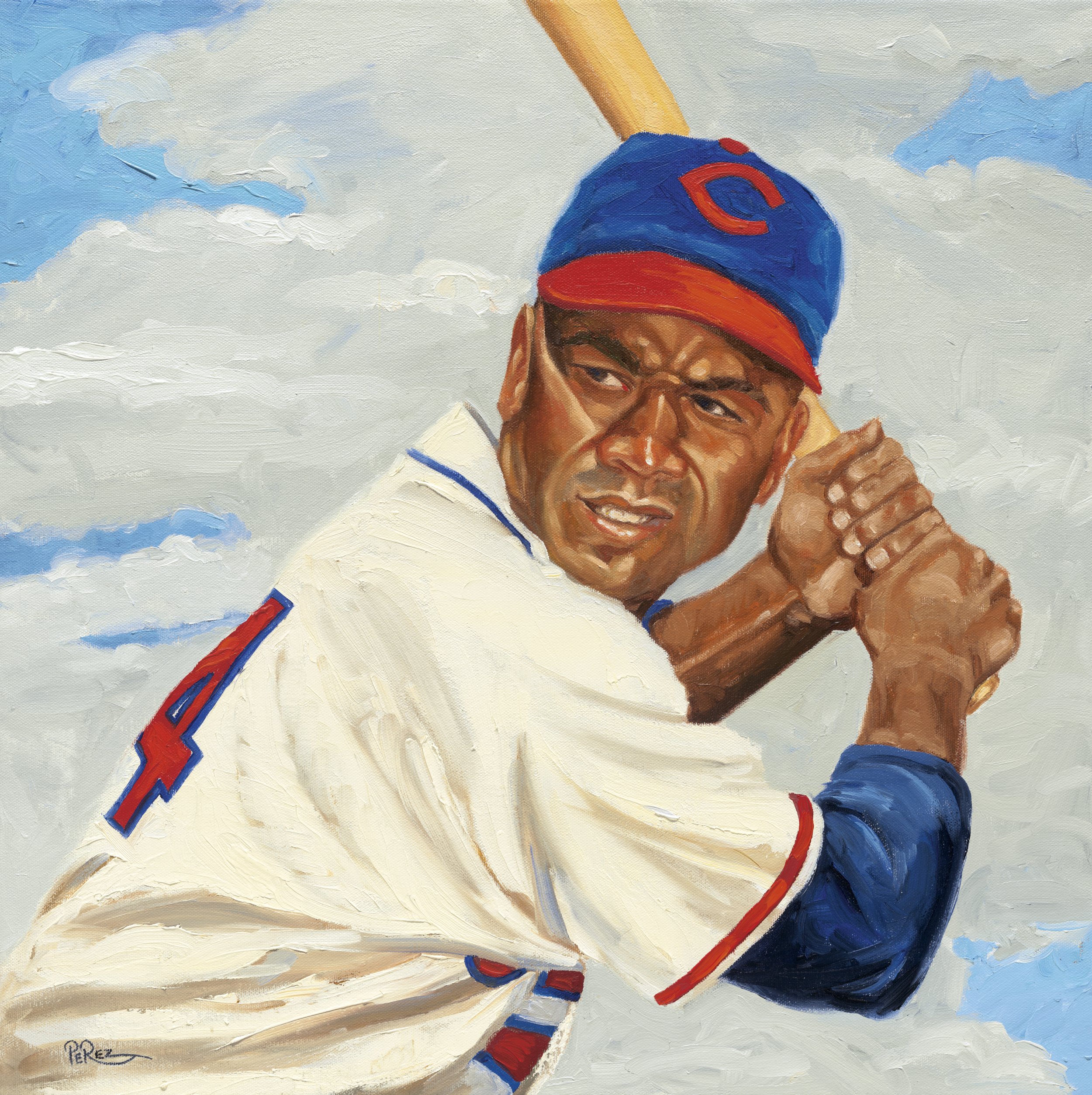 Doby At Bat