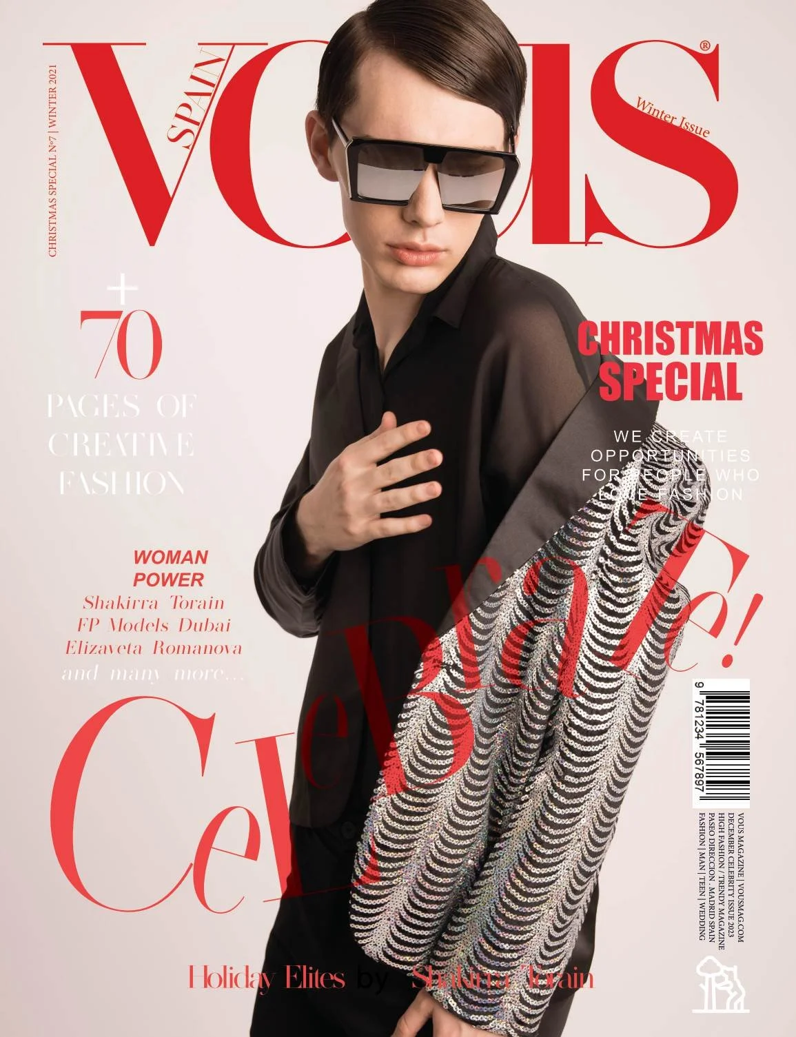 Vous Magazine "Holiday Elites" Dec 2023 Issue