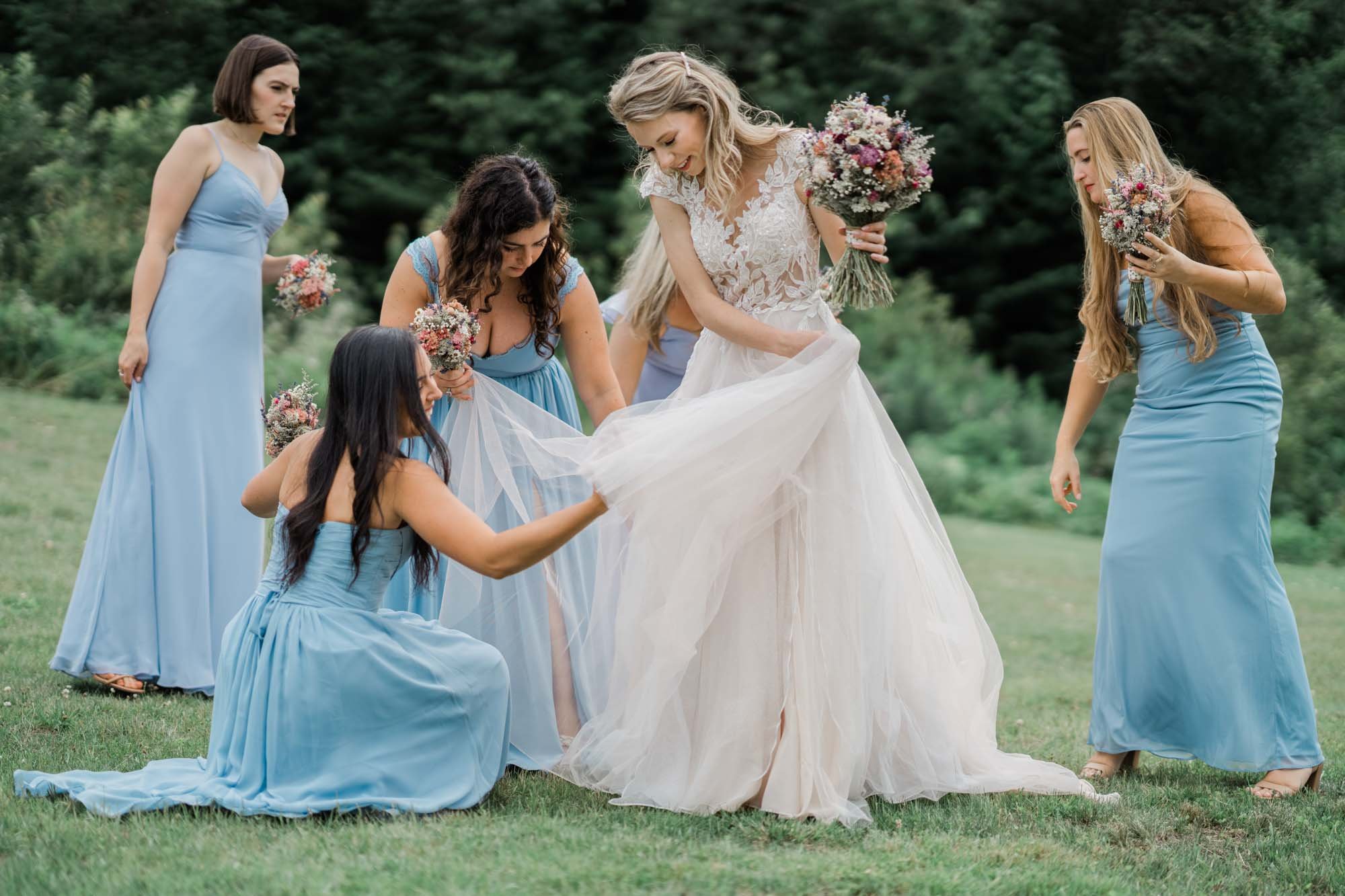 I believe in finding the perfect balance between candid authenticity and timeless elegance. Whether it's the tender care of bridesmaids helping with your dress or that perfect window-framed moment before your reception begins.

Your wedding deserves 