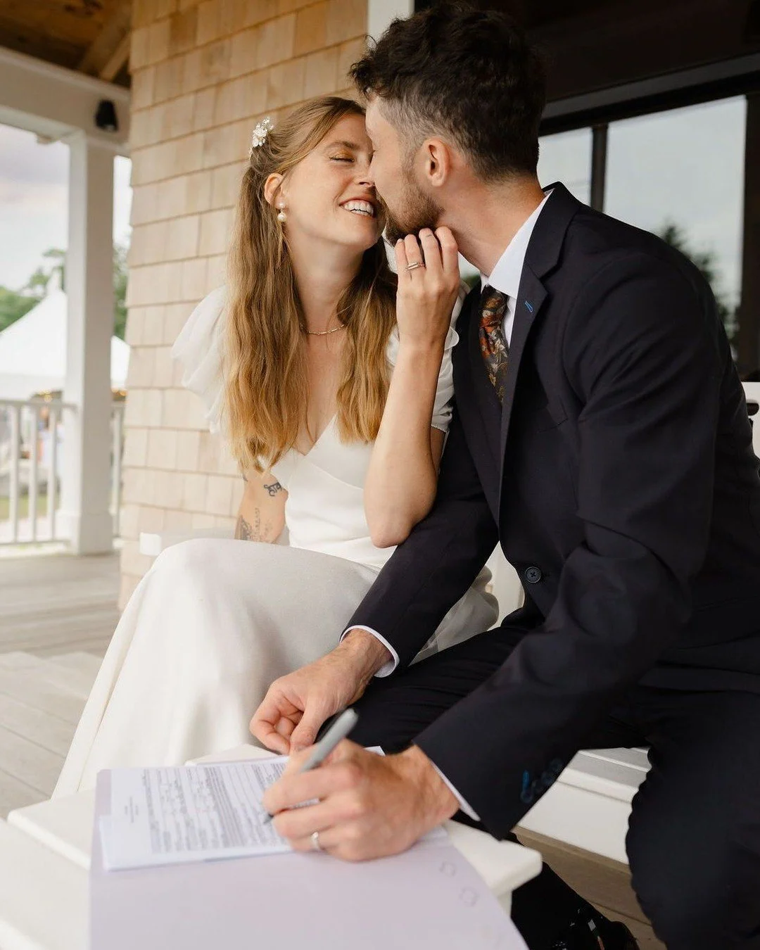 Logistics happen on wedding days. Our job is making sure none of it pulls you out of the moment &mdash; and honestly, when you're this in love, it never really stood a chance anyway.