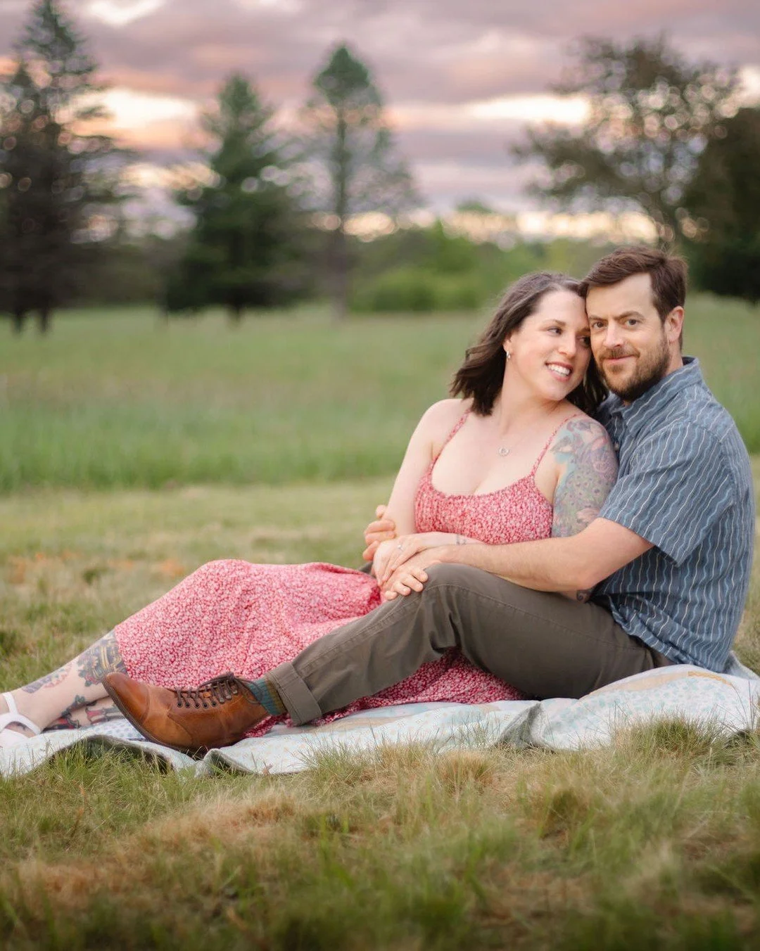 "There's a beautiful place not too far from Lubec, Maine called Cobscook Bay State Park. We have visited several times over the course of our relationship and have made many fond memories while camping together there. We spend our days kayaking,