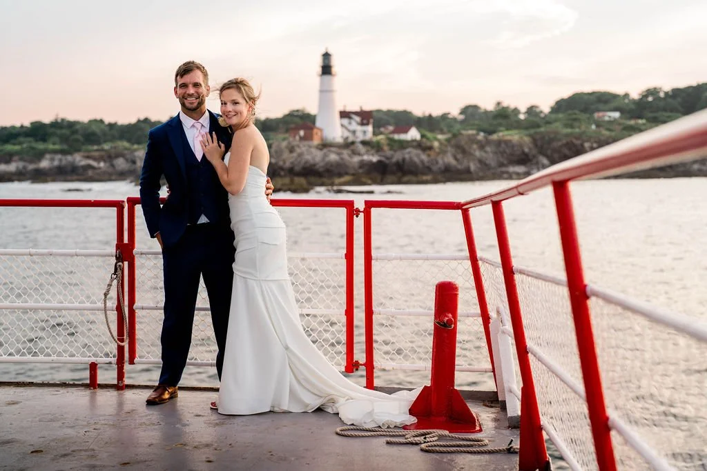 Portland Head Light & Casco Bay Wedding