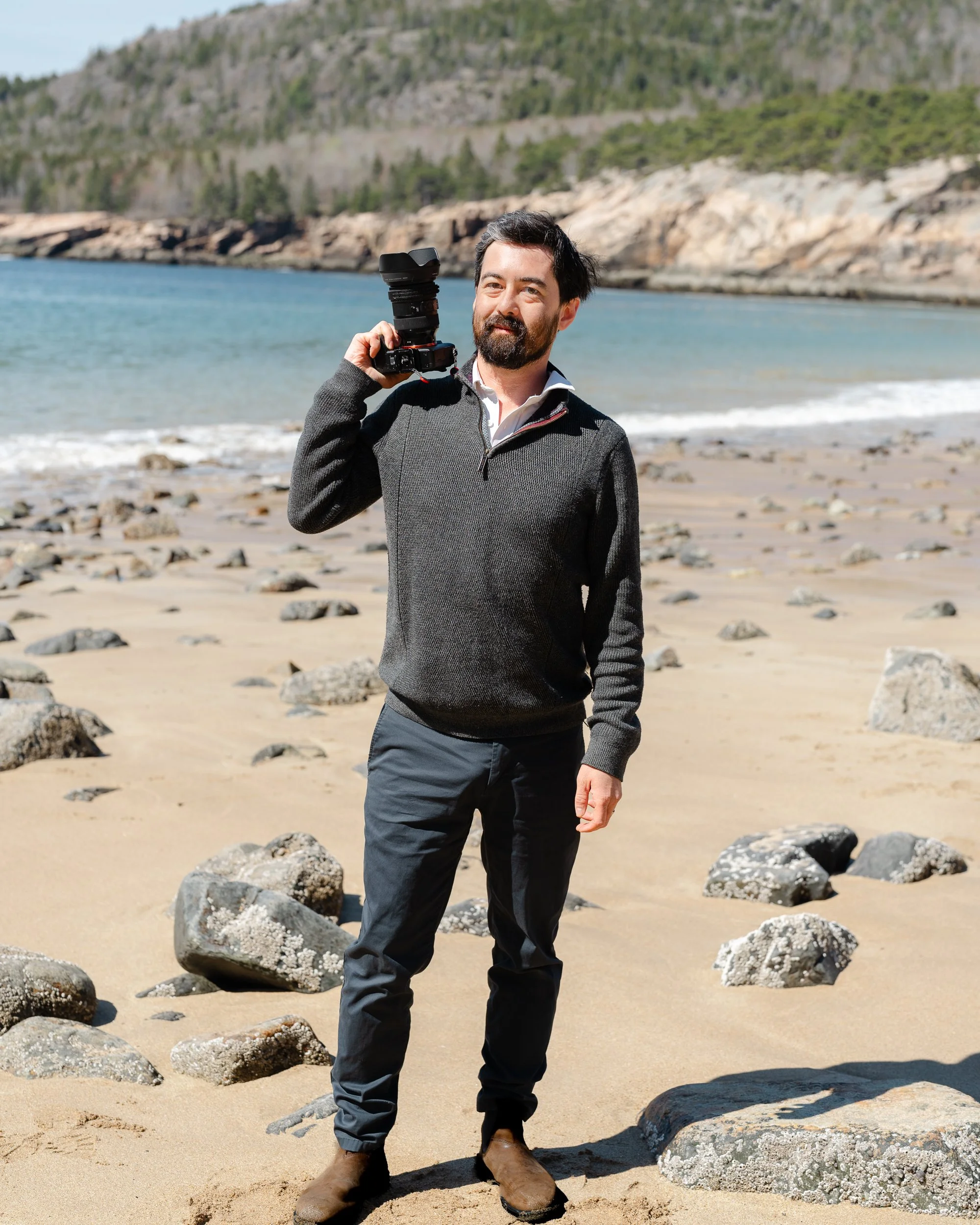 Ned Warner of Warner Photography in Freeport, Maine