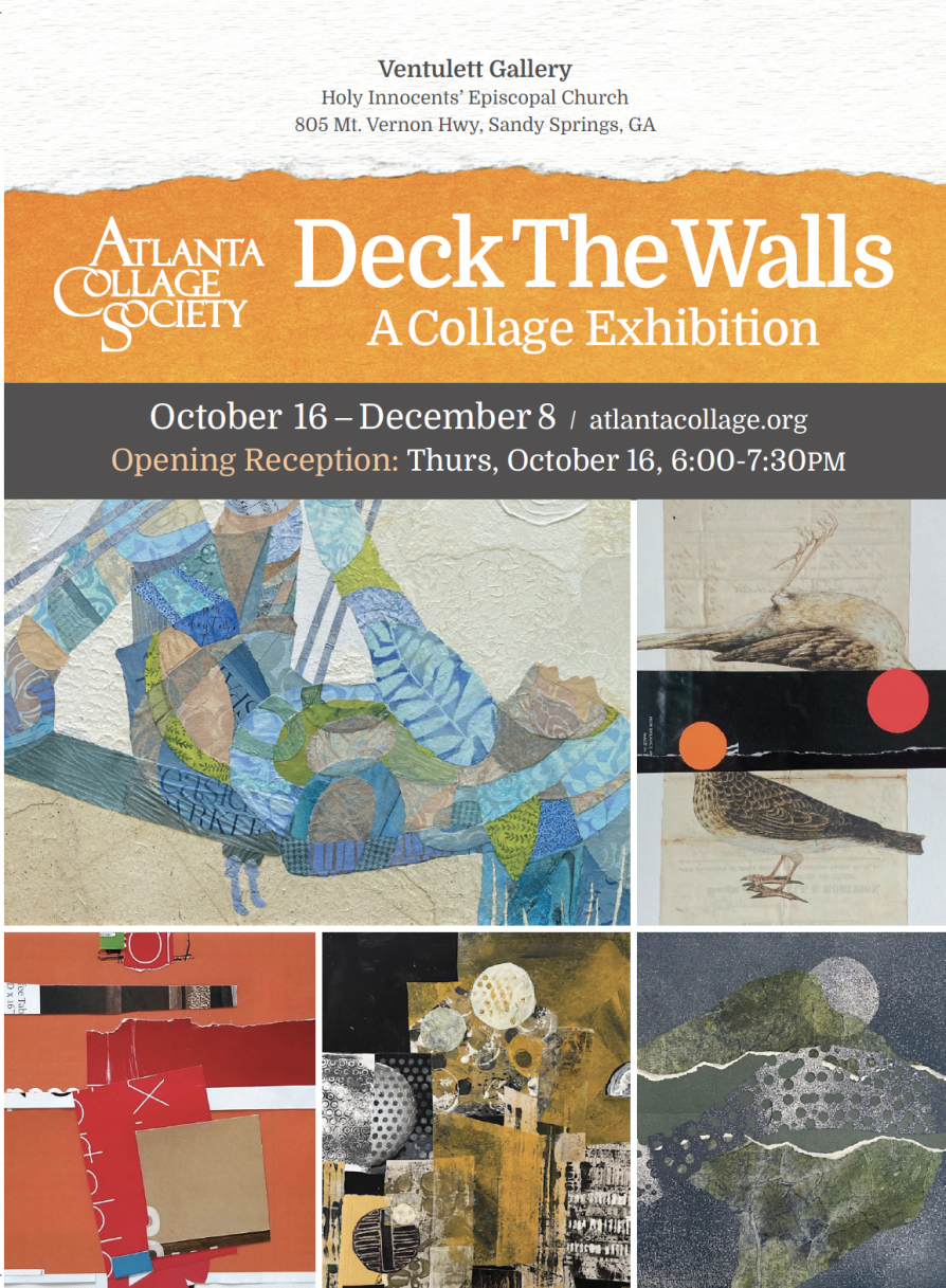 Atlanta Collage Society: "Deck the Walls"