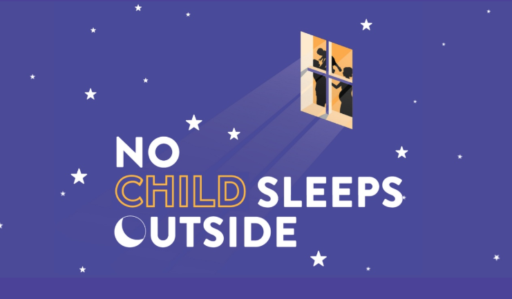 No Child Sleeps Outside campaign Opening Night Party