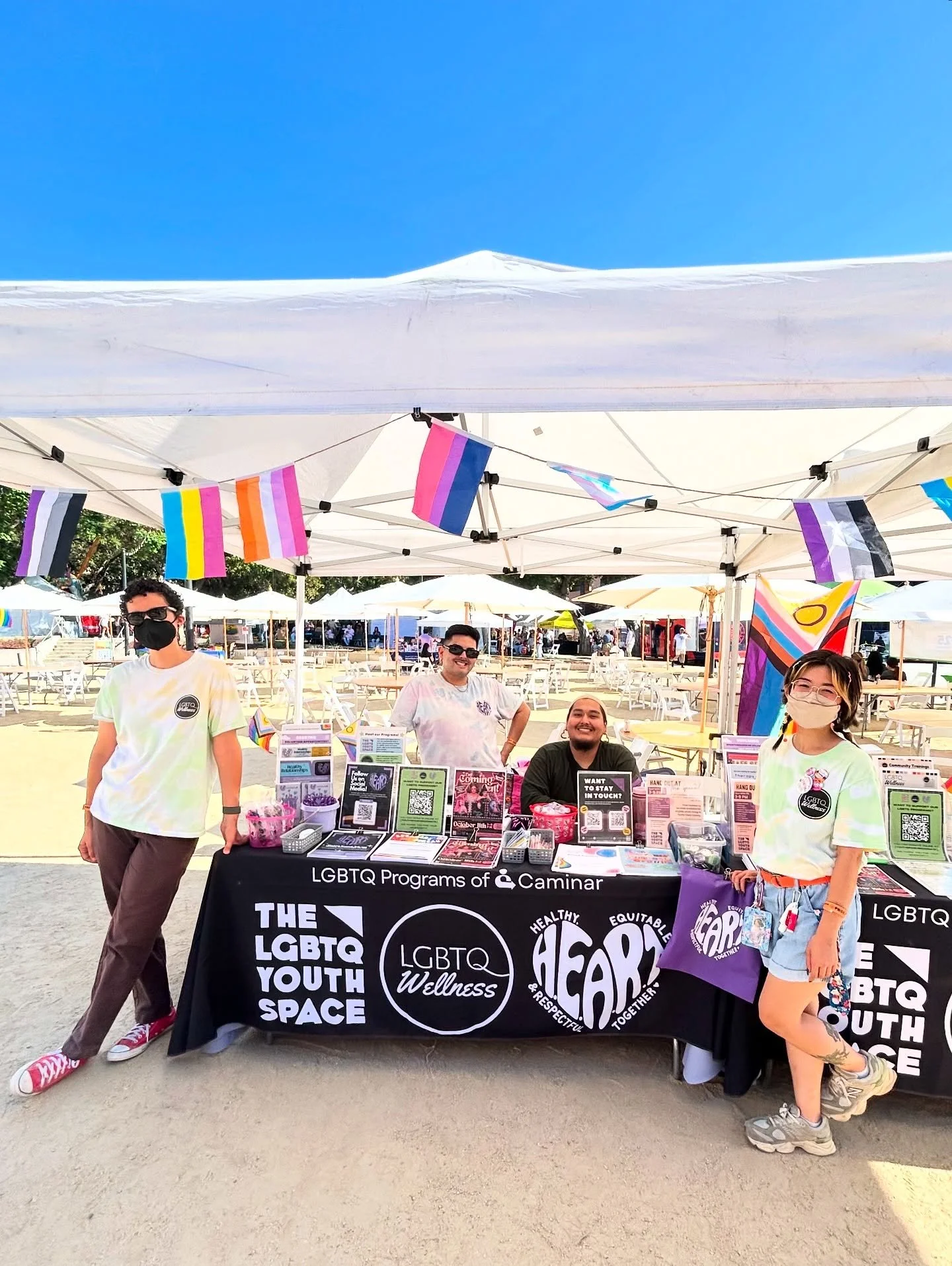 We along with our sibling programs @thelgbtqyouthspace  and @heartprogramsantaclaracounty had tons of fun in the sun this weekend at our very own Silicon Valley Pride, led by @svpride! 🏳️‍⚧️🏳️‍🌈☀️✨ We look forward to SV Pride every year as