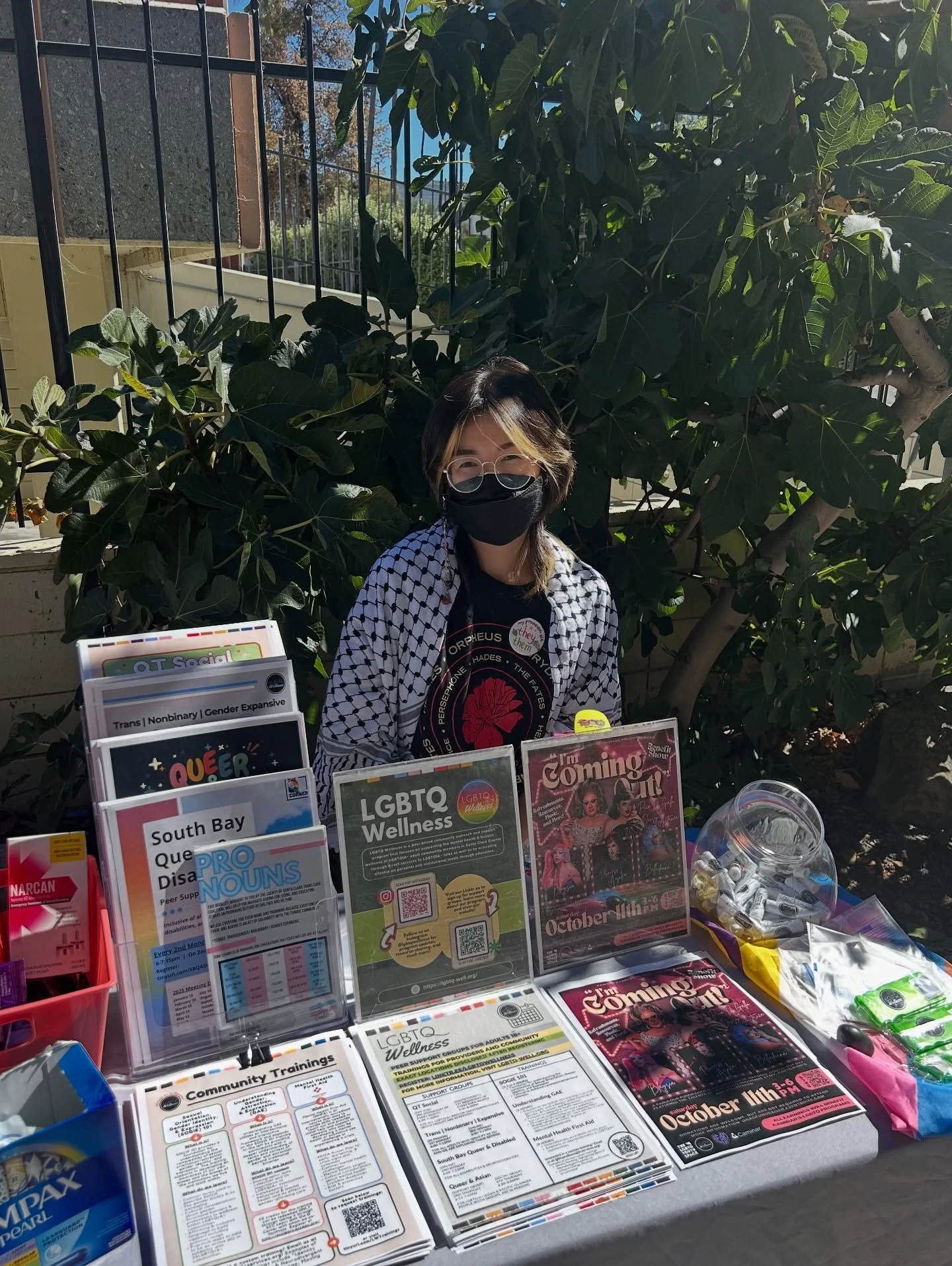 THE PROPHECY HATH BEEN FULFILLED! 🪶🌟 We had a jolly good time at @sjclothingswap’s Renfaire-themed & Latiné Heritage Month-honoring September swap yesterday sharing resources and being in the company of our amazing community member