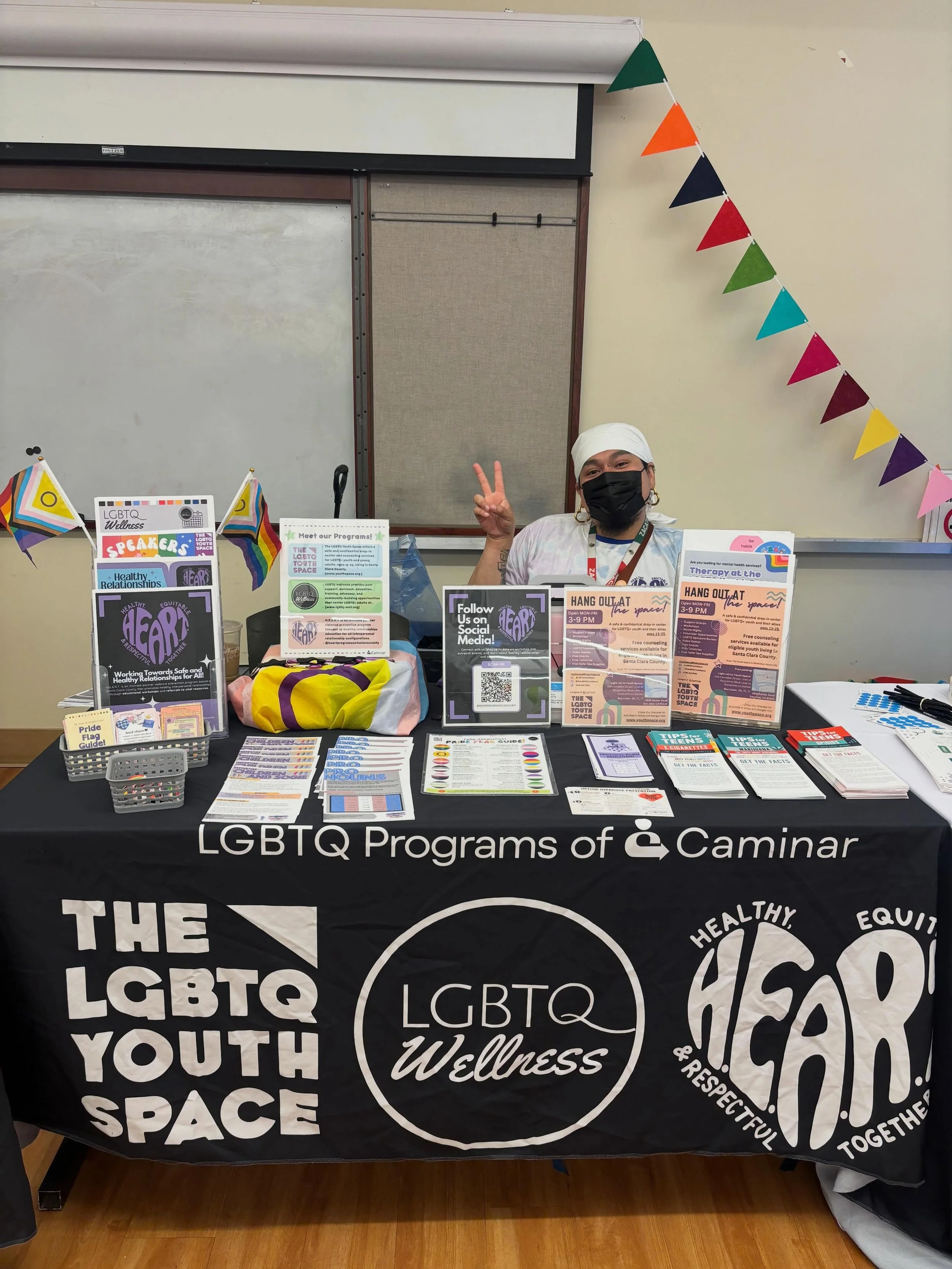 The sun has been out and so have we 🤩 It&rsquo;s outreach roundup time! 

1. Not Pictured: Evergreen Valley College, 5/6 
2. Slide 1: Tully Branch Library, 5/16
3. Slide 2: History Park SJ AANHPI Celebration, 5/16
4. Slide 3: The Q Corner Dry Drag B