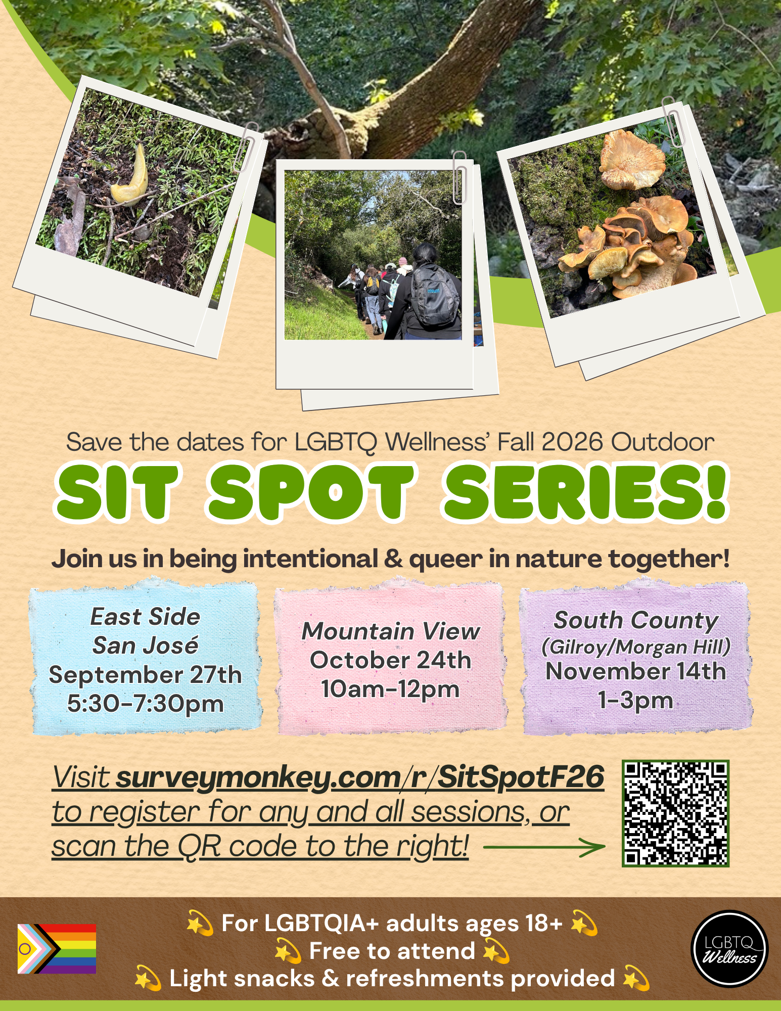 [EVENT] Fall Sit Spot Series #1
