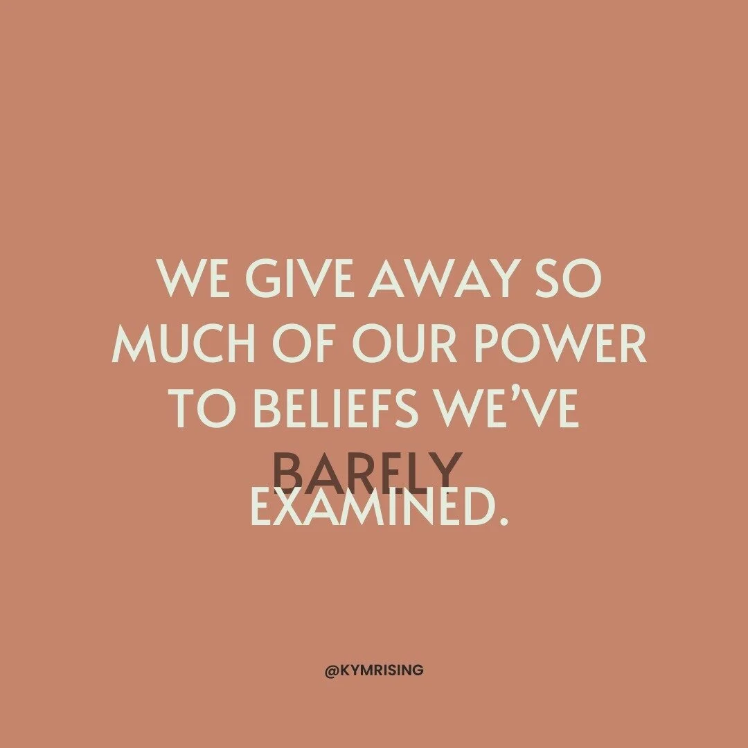 Who makes these rules?

Who makes the rule that I must feel regret or shame or that this way's right while that way's wrong?

We give away so much of our power to beliefs we've barely (if ever) examined.

The path to liberation comes when you conscio