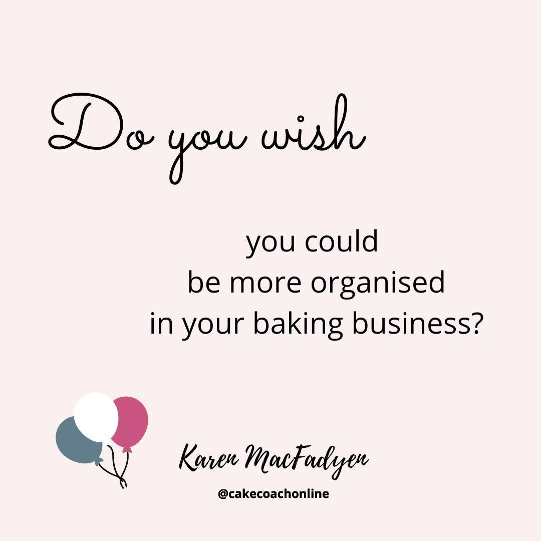 I see posts from cake decorators and home bakers - who appear to struggle with getting organised.⁣
⁣
They forgot a cake order and now they got shouted at by an irritated customer.⁣
⁣
They take to social media to enquire is it fair to get stroppy comm