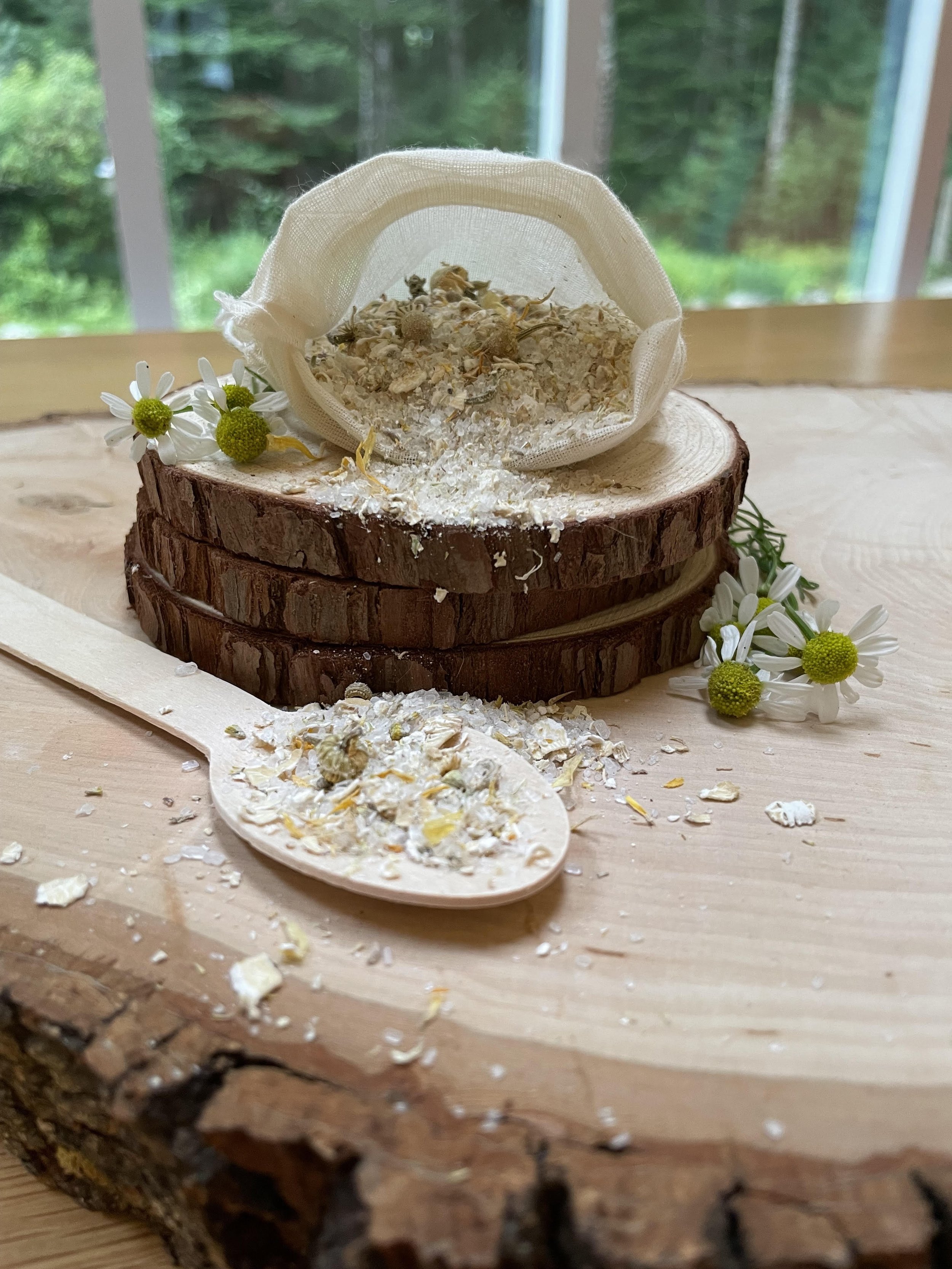 Calendula & Chamomile Salt Soak