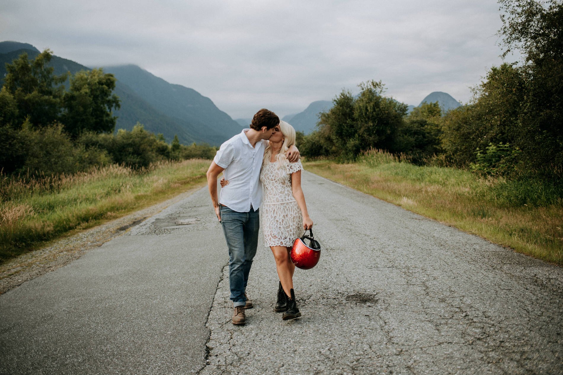 pitt lake engagement photos