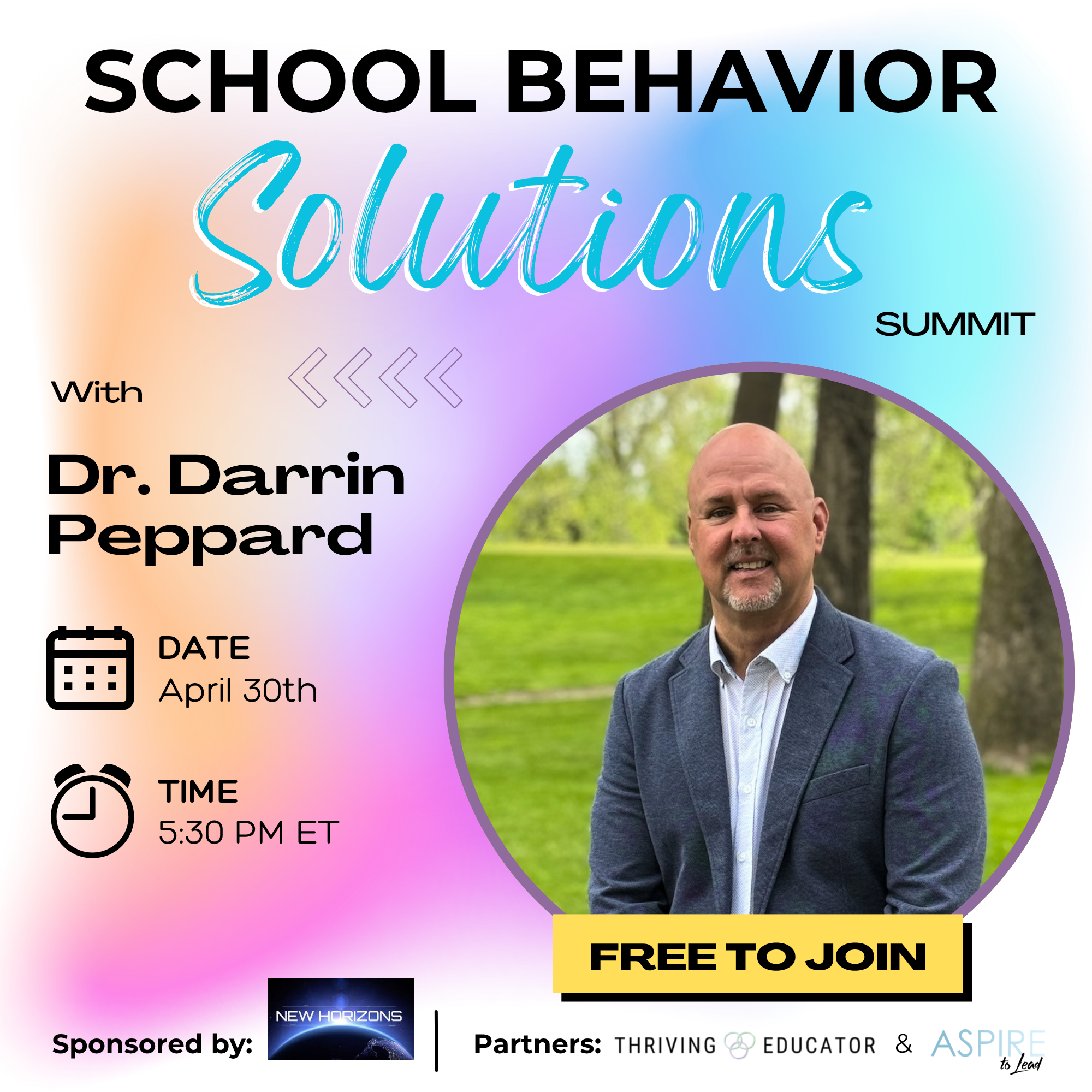 Mental Health School Behavior Solutions Summit Speaker & Professional Leadership Training for Educators and Organizations | School Behavior Solutions Summit