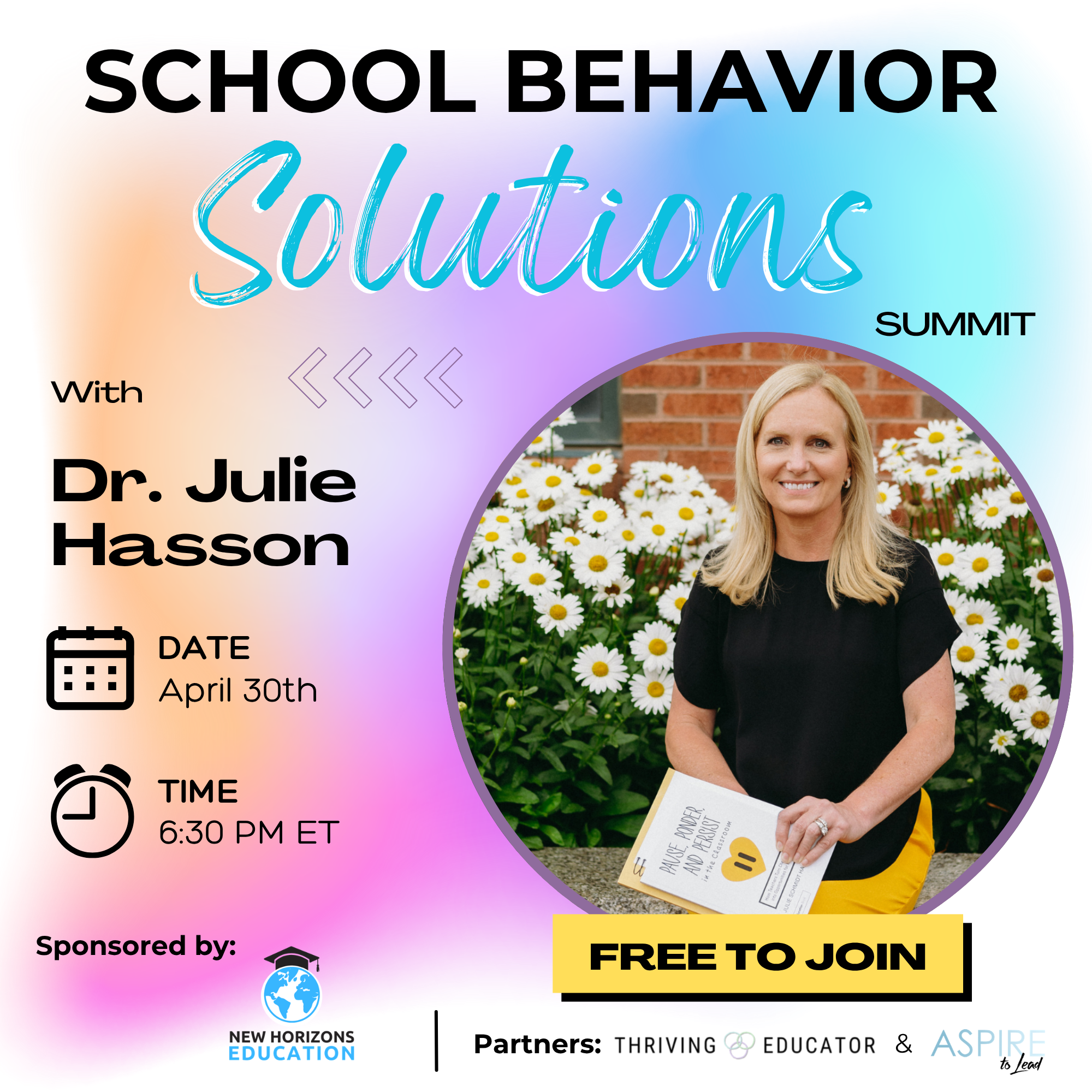 Mental Health School Behavior Solutions Summit Speaker & Professional Leadership Training for Educators and Organizations | School Behavior Solutions Summit