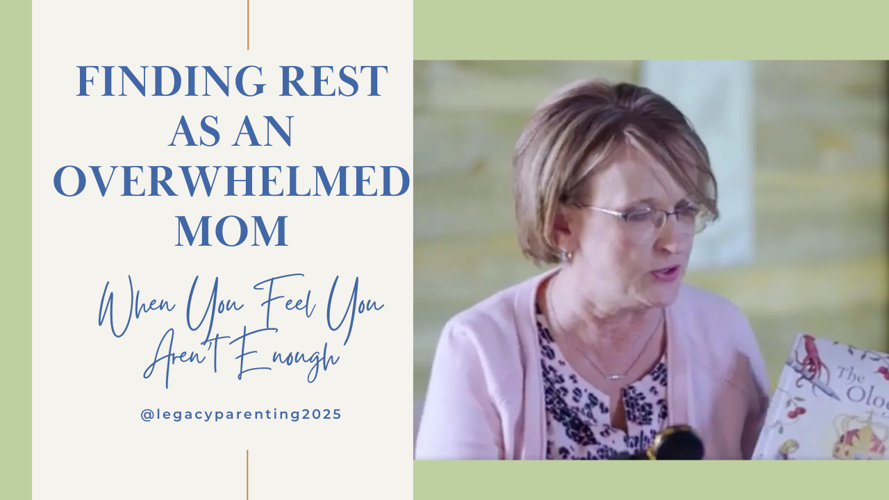When You’re Not Enough: Finding Rest as an Overwhelmed Mom