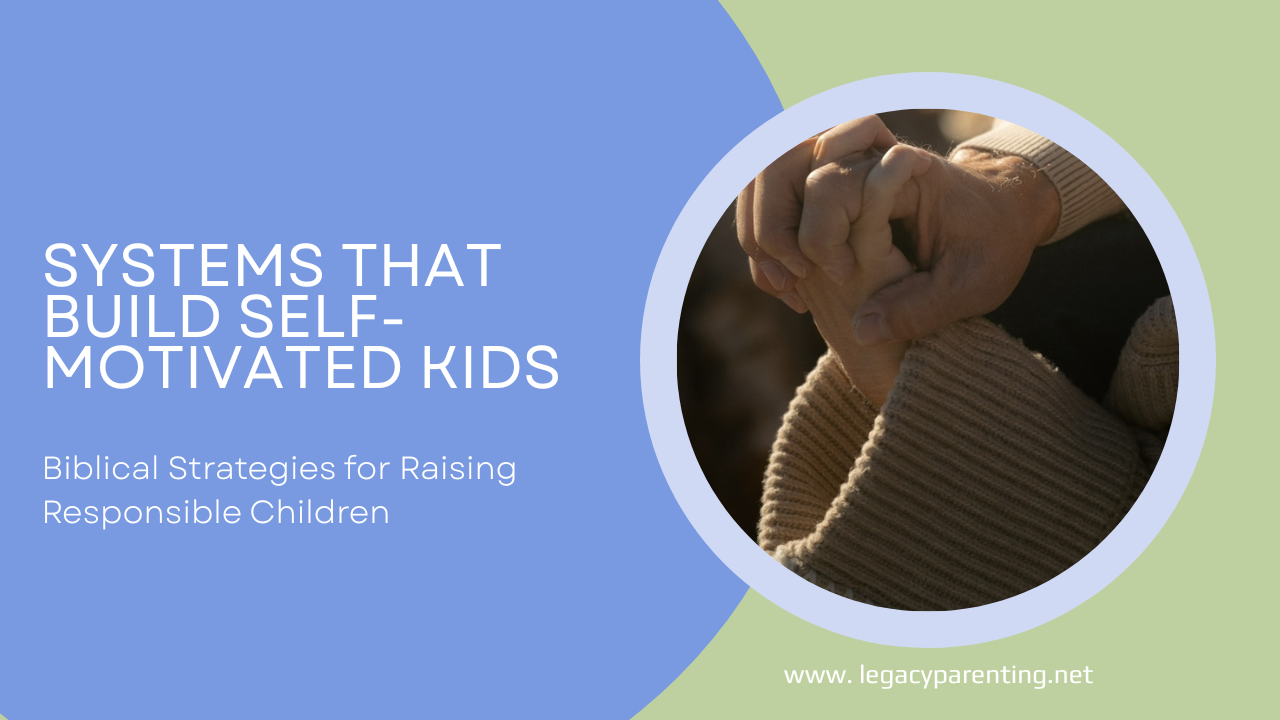 Systems That Build Self-Motivated Kids | Biblical Strategies for Raising Responsible Children