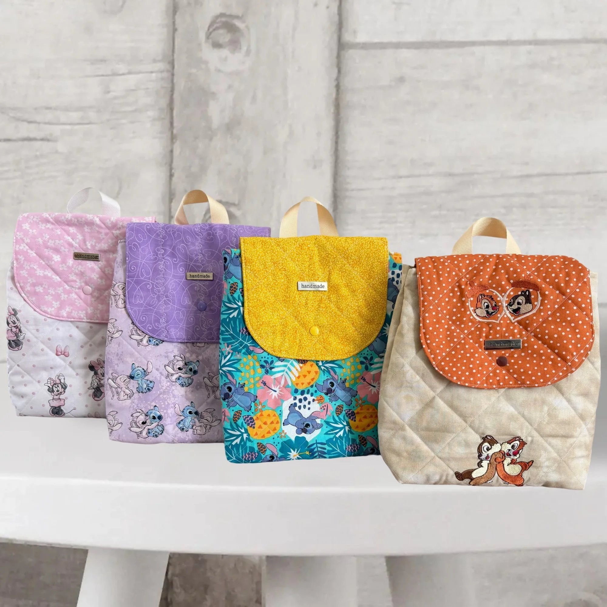 Handmade Quilted Backpack